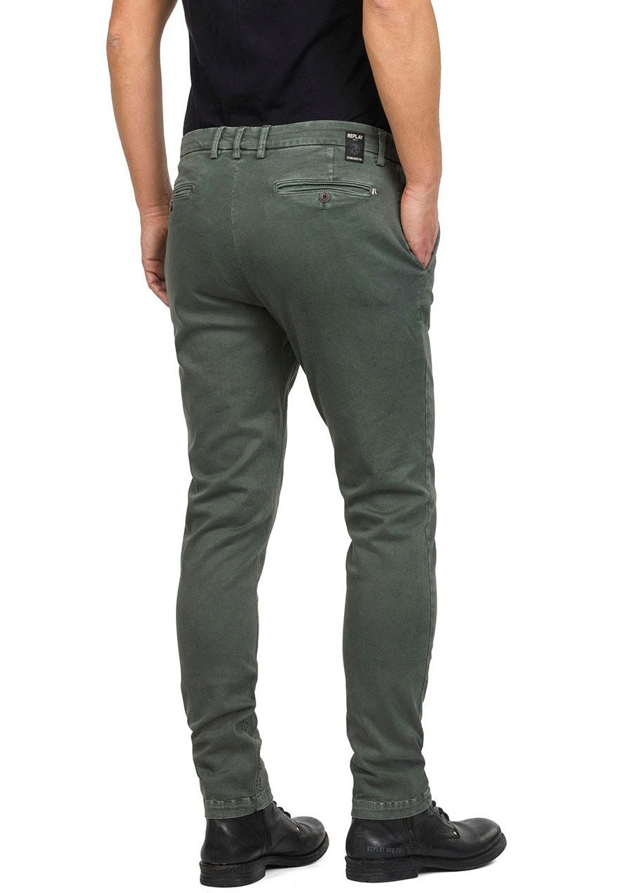 Replay Chinohose "ZEUMAR Hyperflex", im Slim Fit günstig online kaufen
