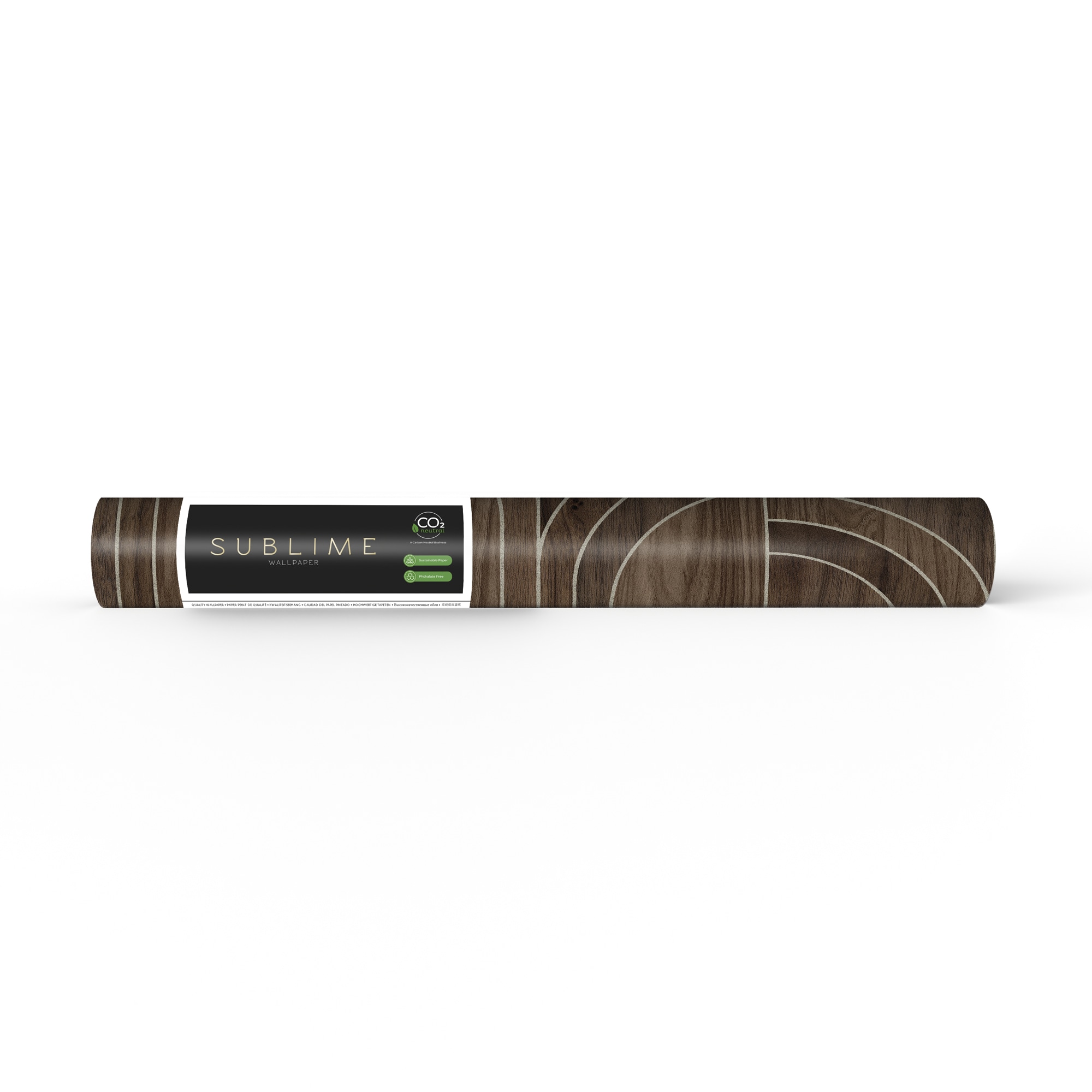 Sublime Vliestapete »MODELLA WOOD WALNUT«, Holz, Design Tapeten