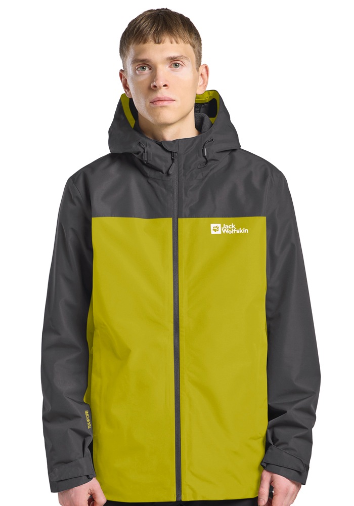 Thumbnail - Jack Wolfskin 3-in-1-Funktionsjacke "TAUBENBERG 3IN1 JKT M" mit Kapuze