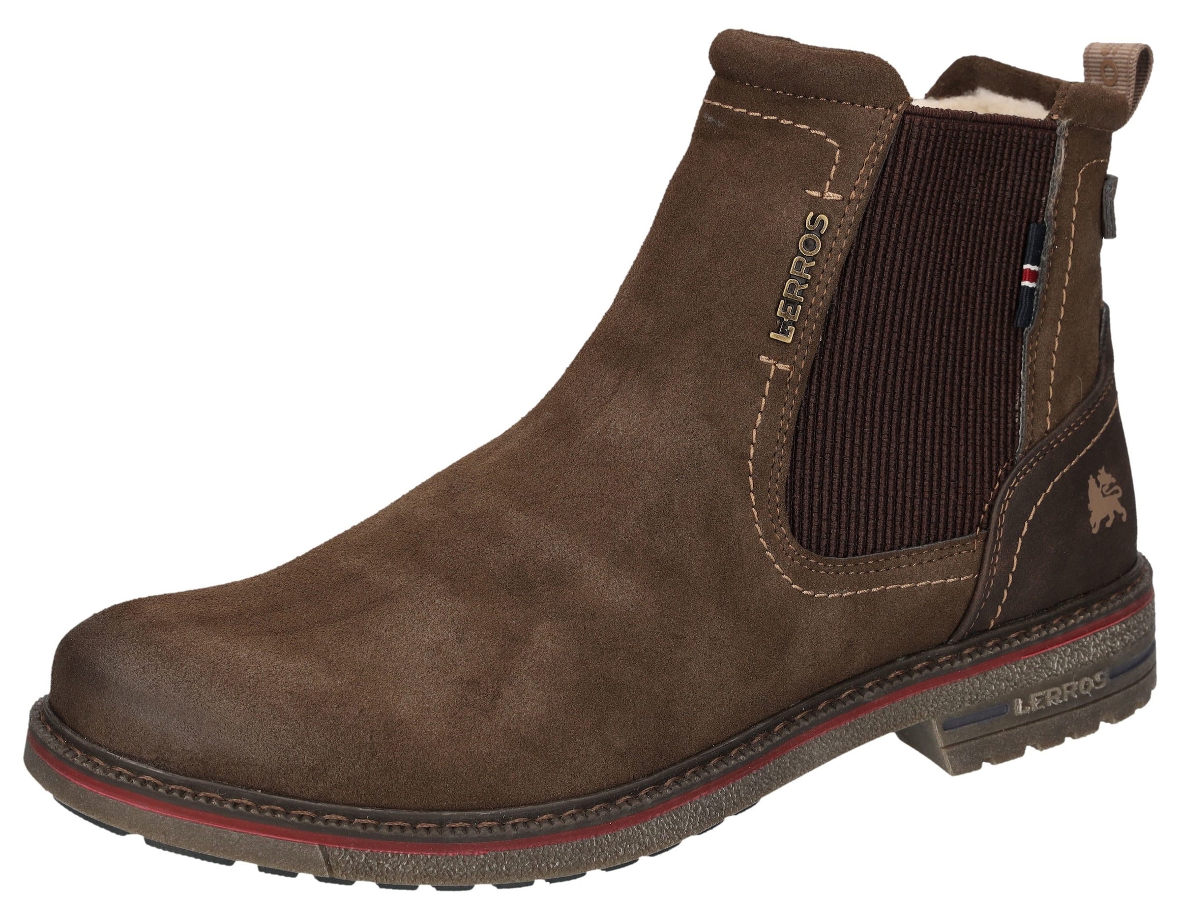 LERROS Chelseaboots, Schlupfstiefel, mit Reißverschluss, Winterboots mit Wa günstig online kaufen