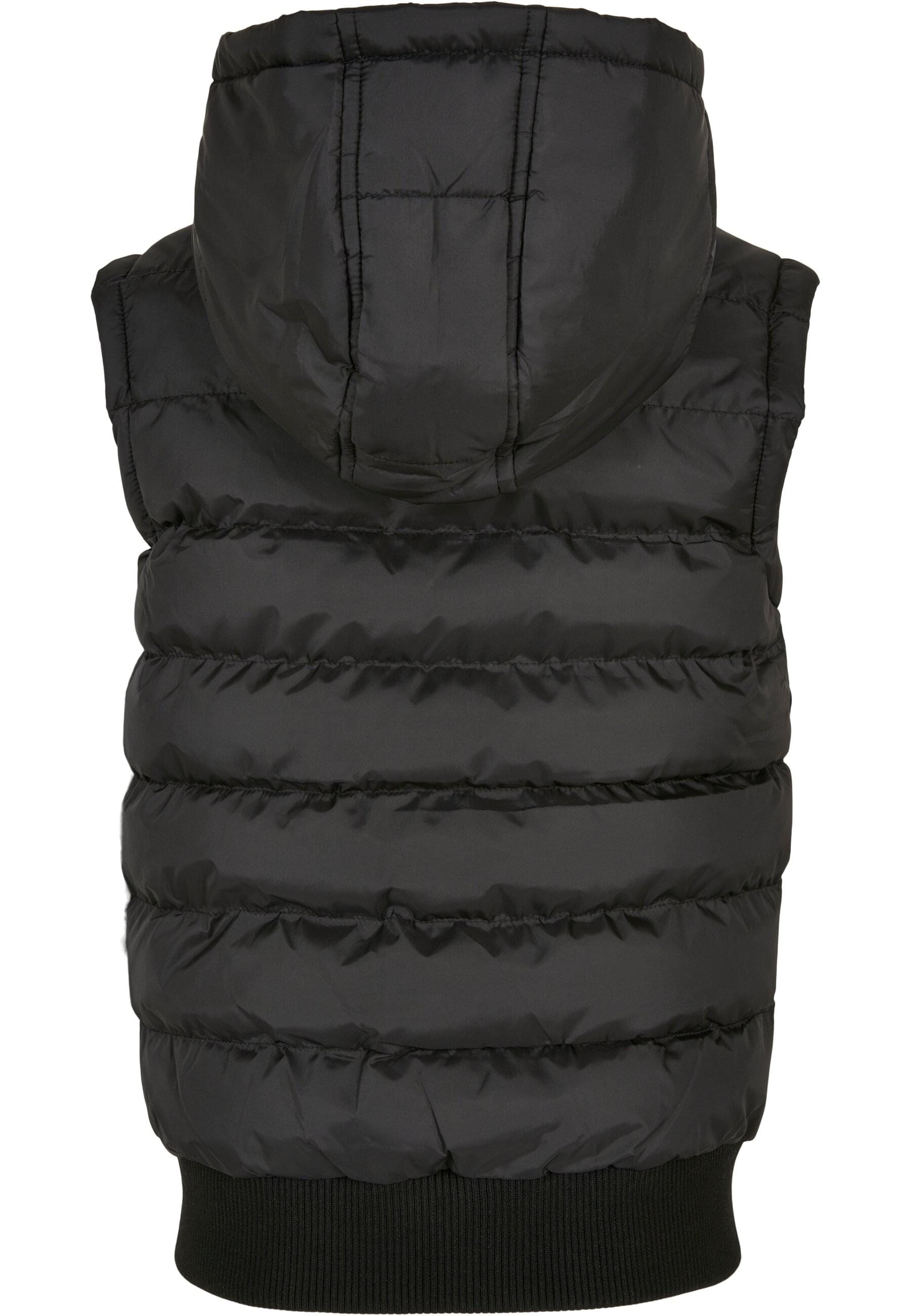 URBAN CLASSICS Jerseyweste »Urban Classics Herren Boys Small Bubble Hooded Vest«, (1 tlg.)