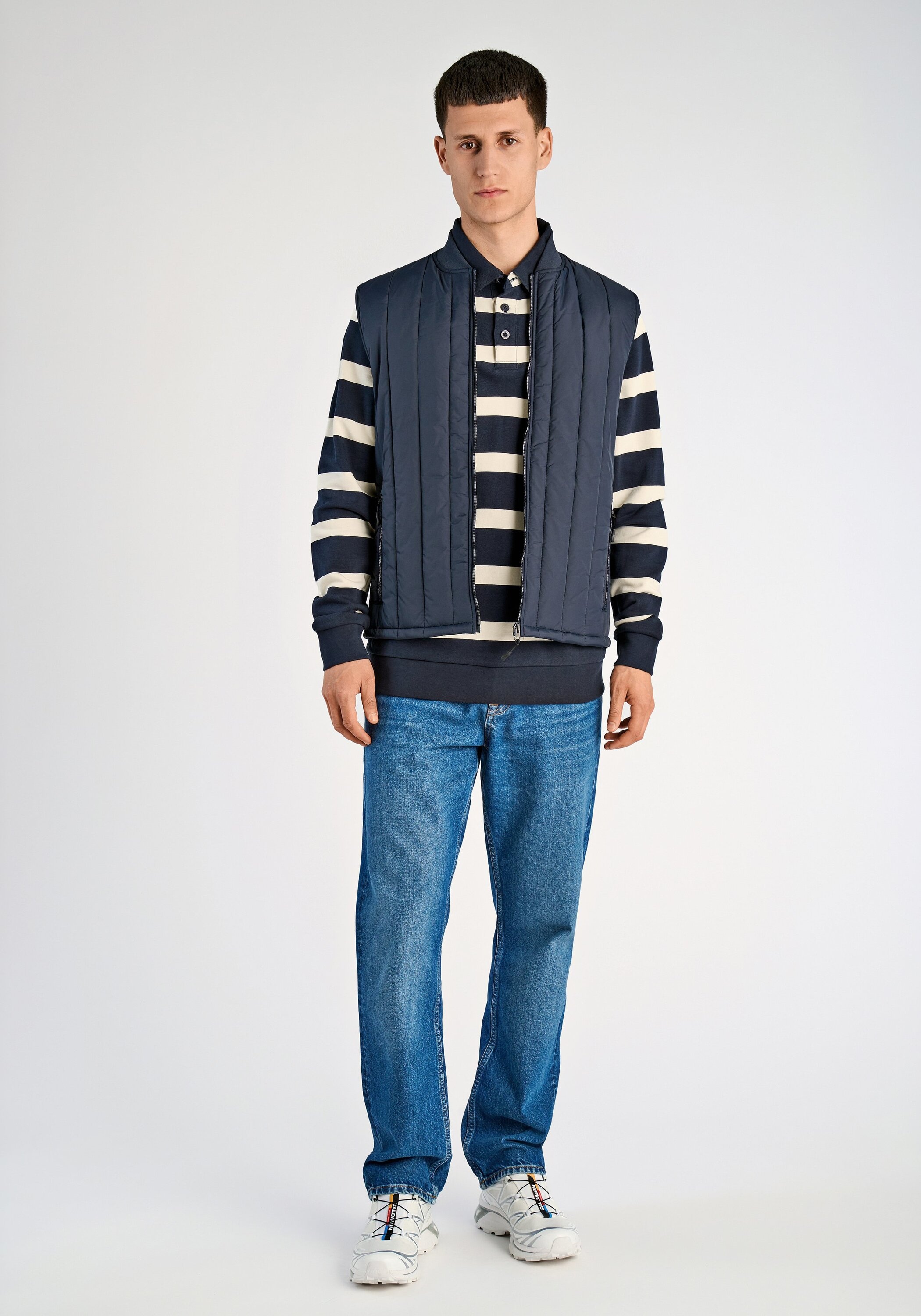 LINDBERGH Steppweste »Wattierte Weste Relaxed Fit«