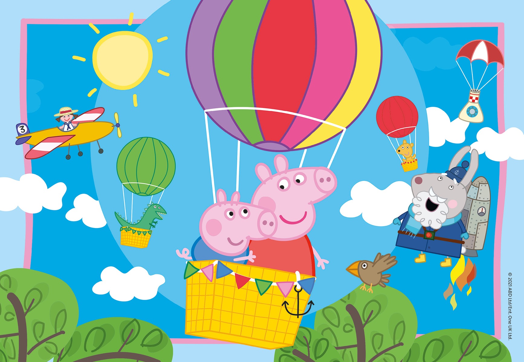 Ravensburger Puzzle »Peppas Abenteuer«, Made in Europe