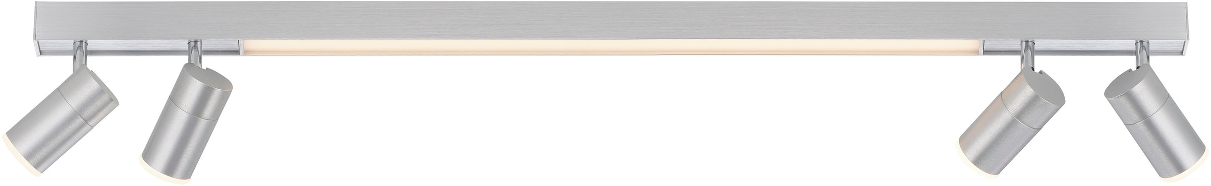 Neuhaus PURE LED Deckenleuchte »PURE Lines Spot« LED-Board 1 Stk. warmweiß - kaltweiß Spots dreh- & schwenkbar, CCT, dimmbar per Fernbedienung