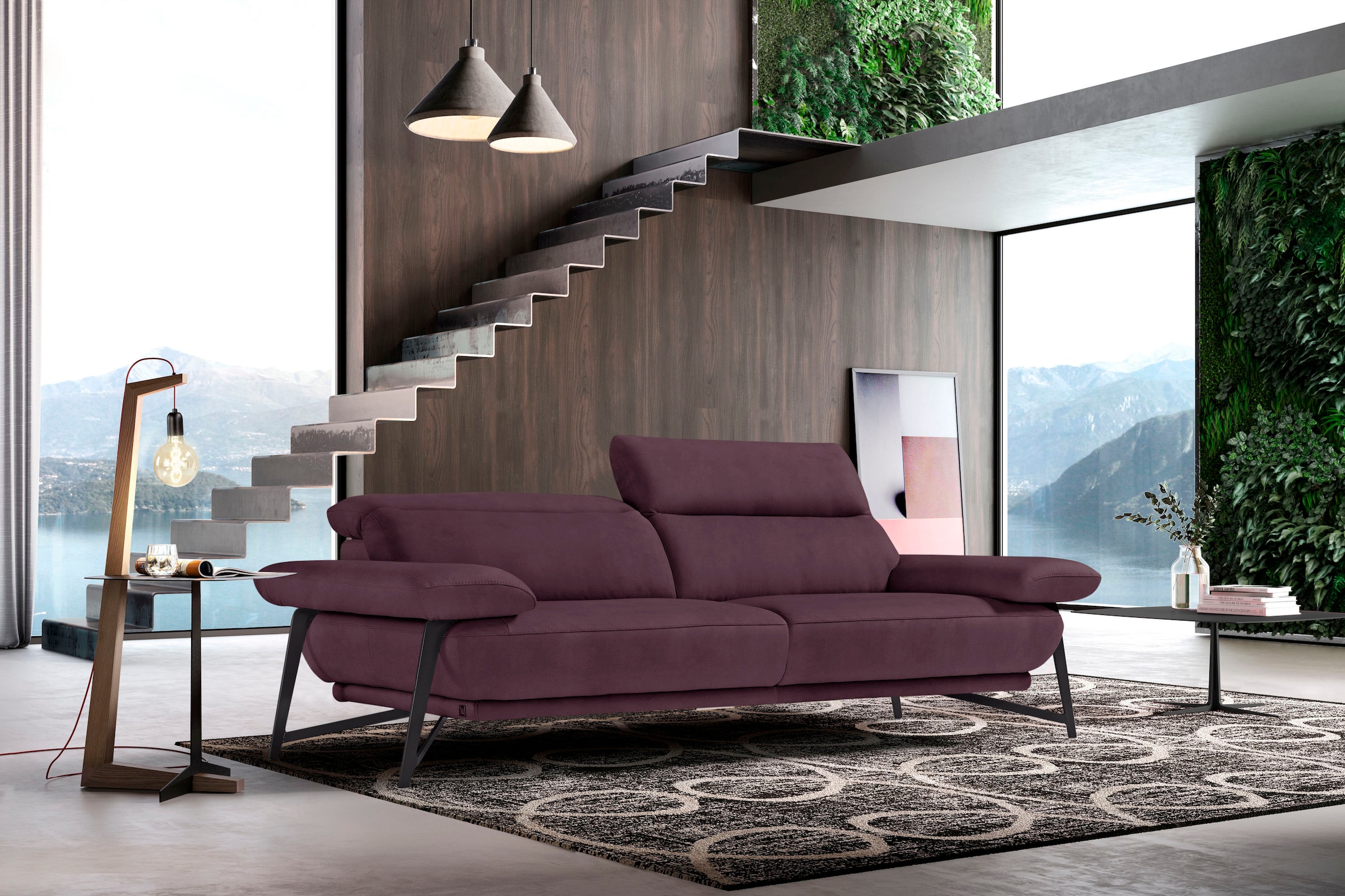 Egoitaliano 2,5-Sitzer "Anais, Designsofa mit erstklassigem Sitzkomfort, Fu günstig online kaufen