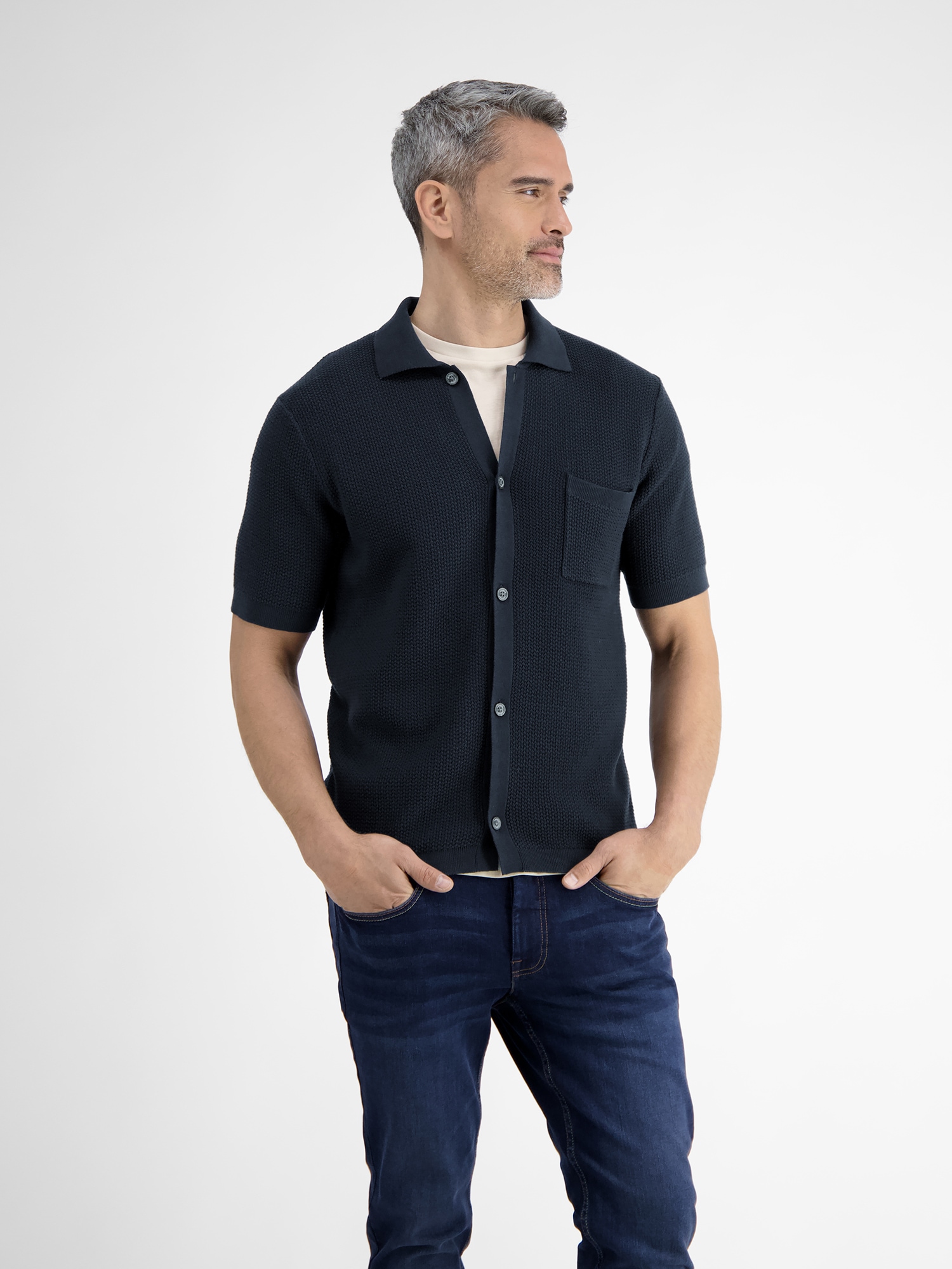 LERROS Poloshirt »LERROS Kurzarm Polo, geknöpft«