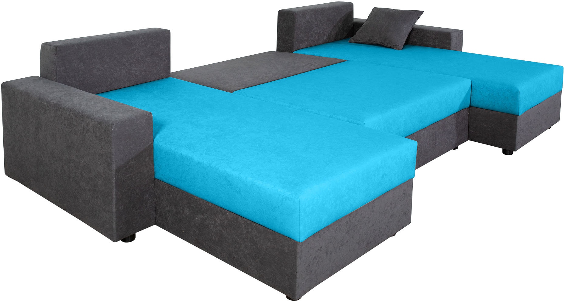COLLECTION AB Wohnlandschaft »Pico U-Form«, Breite 252, mit Armlehne Schlaffunktion, Bettkasten