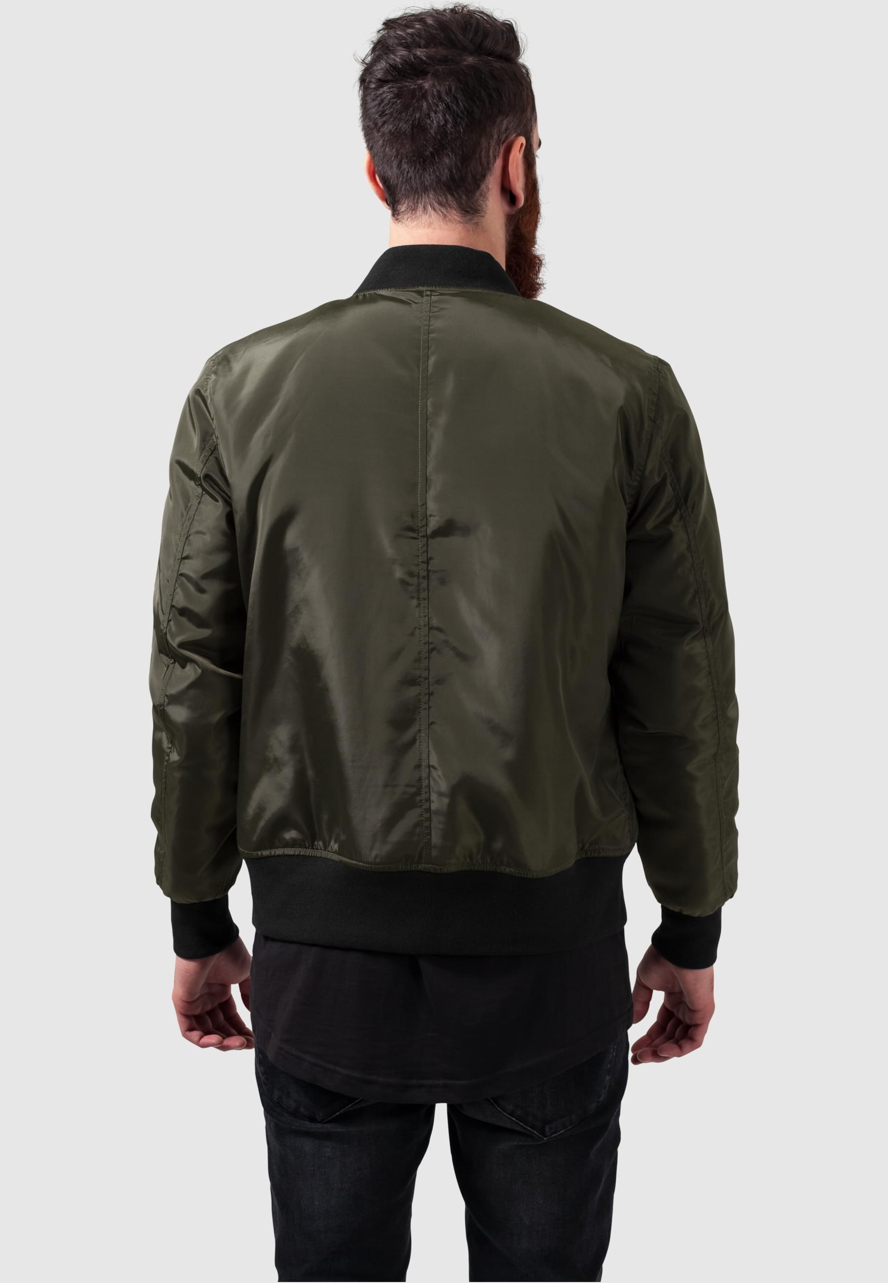 URBAN CLASSICS Allwetterjacke »Urban Classics Herren 2-Tone Bomber Jacket«, (1 St.), ohne Kapuze