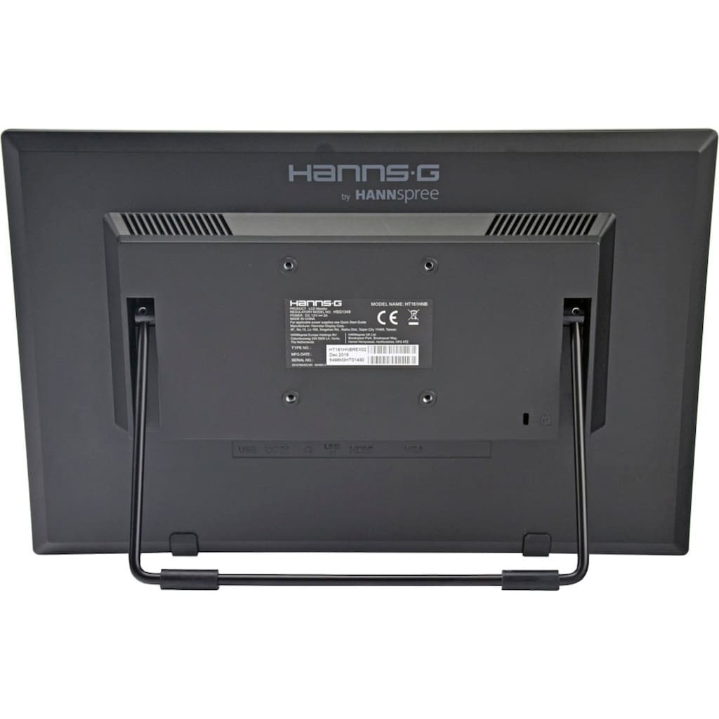 Hannspree LED-Monitor »HT 161 HNB«, 39,62 cm/15,6 Zoll, 1366 x 768 px, HD-ready, 12 ms Reaktionszeit, 60 Hz