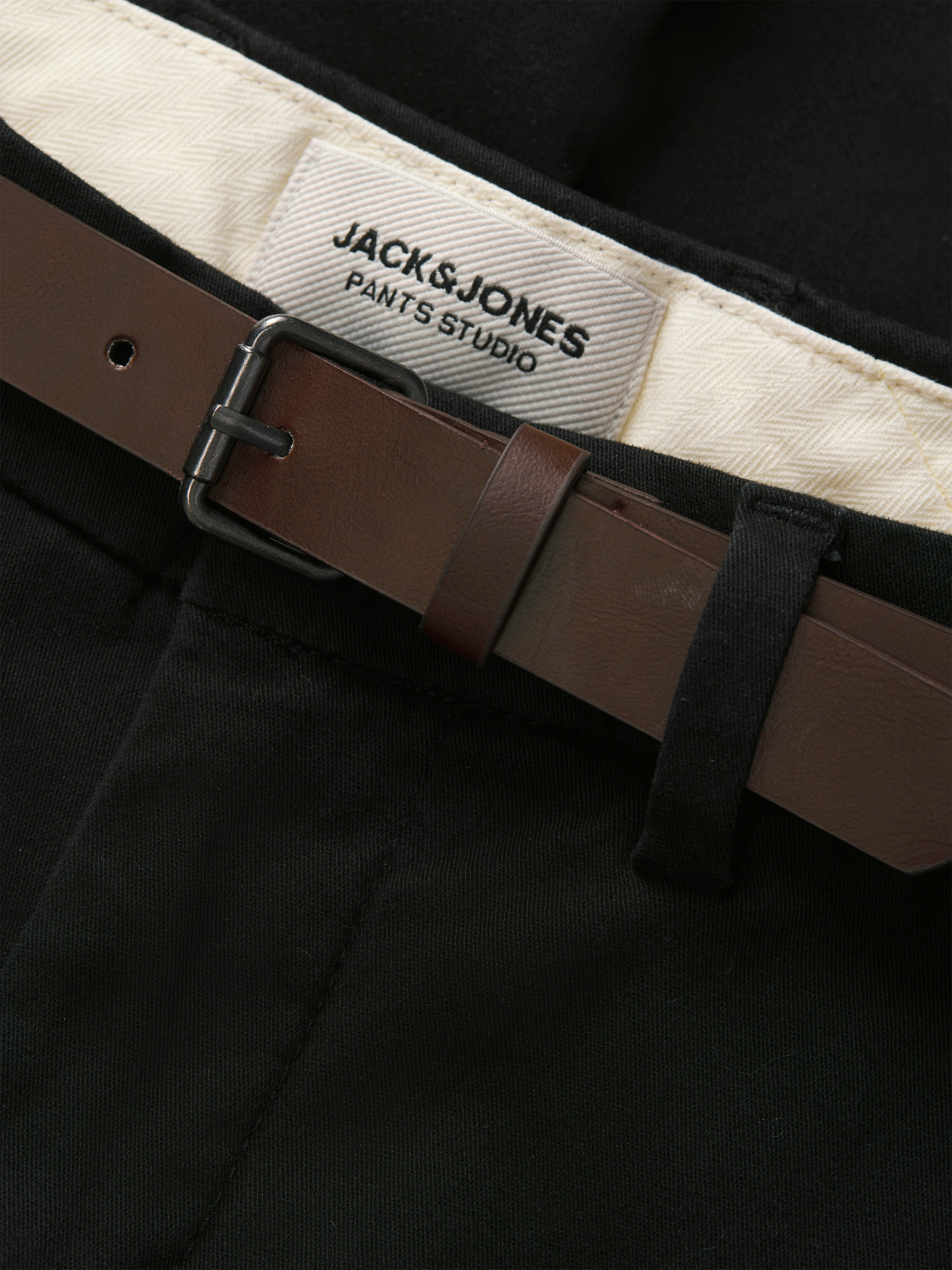 Jack & Jones PlusSize Chinohose »JPSTMARCO ADAM BELTED CHINO PLS«