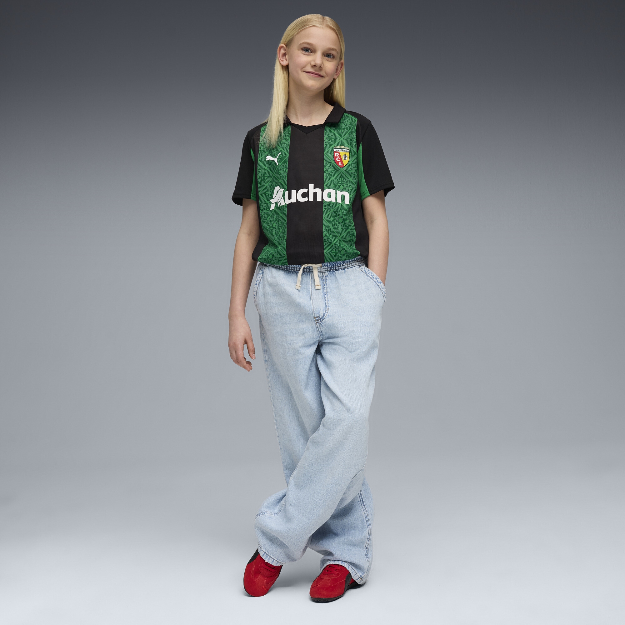 PUMA Trainingsshirt »RC Lens 25/26 Auswärtstrikot Jugendliche«