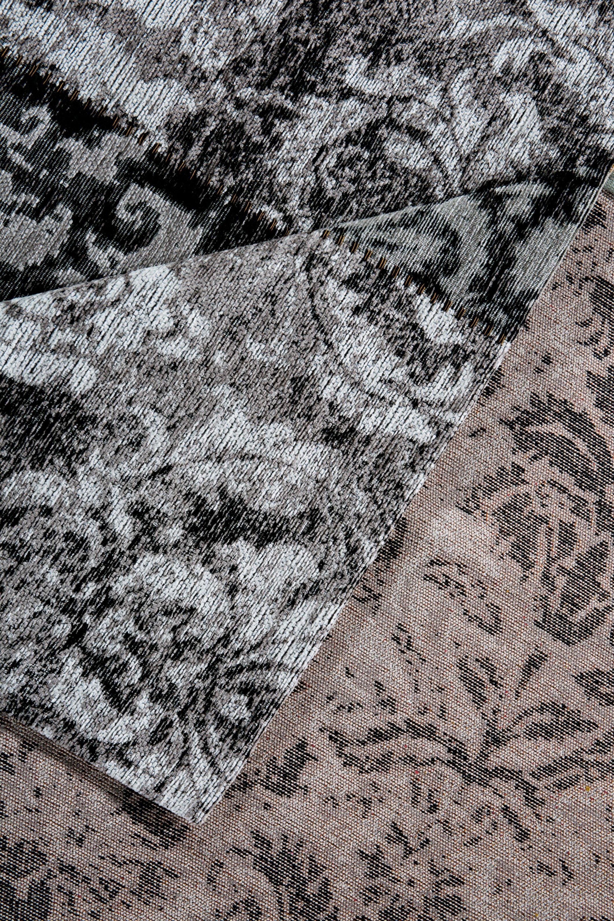 LUXOR living Teppich »Antique 100«, rechteckig, 10 mm Höhe, Patchwork Design, besonders weich durch Microfaser, Wohnzimmer