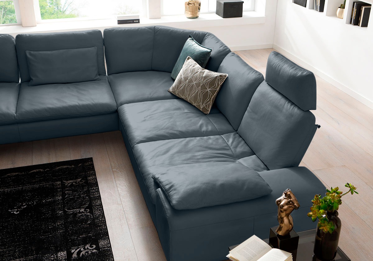 W.SCHILLIG Ecksofa "valentinoo, Designsofa, elegant und bequem, L-Form", (S günstig online kaufen