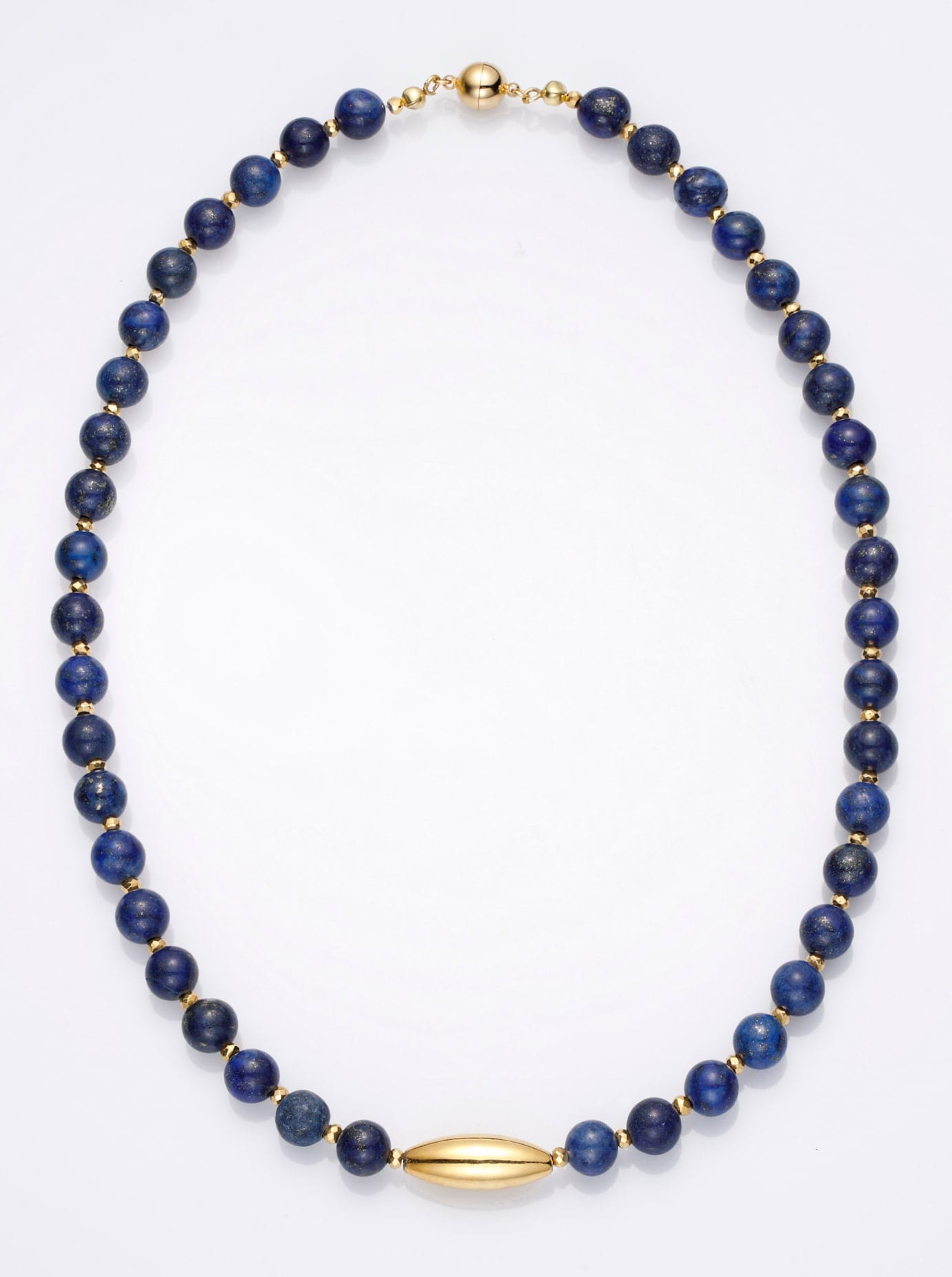 Kette mit Lapislazuli-Steinen 