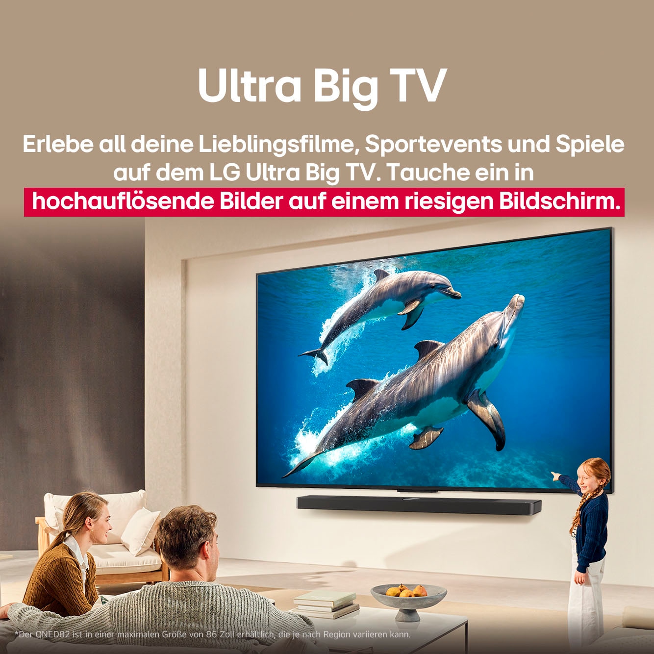 LG QNED-Fernseher »50QNED80A6A«, 4K Ultra HD, Smart-TV