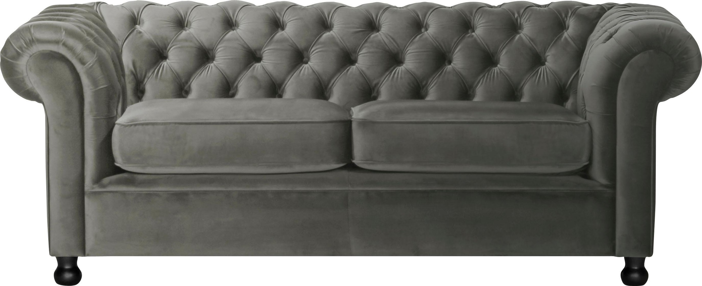 Home affaire Chesterfield-Sofa »Chesterfield Home 3-Sitzer B/T/H: 192/87/75 cn«, mit edler Knopfheftung und typischen Armlehnen