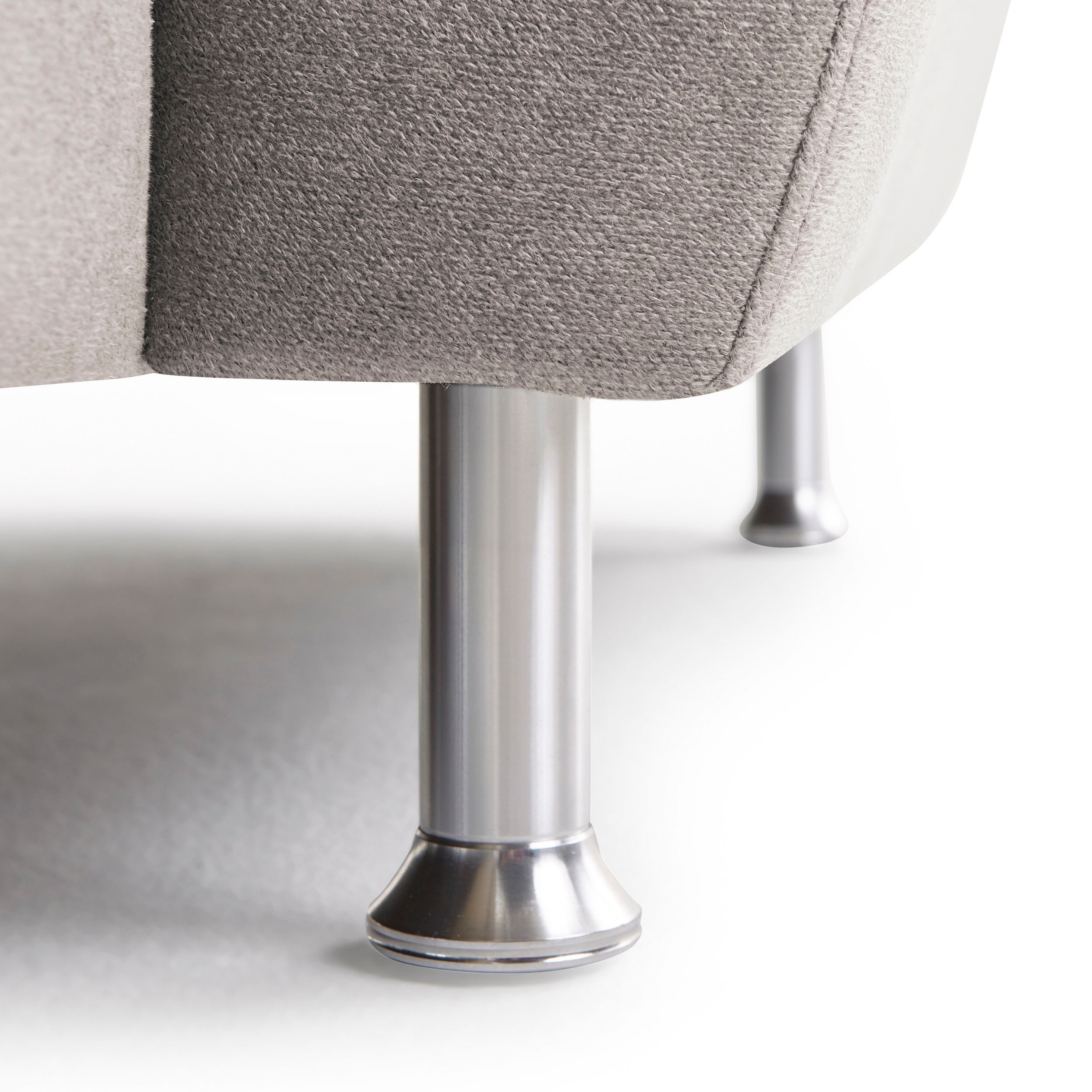 CALIZZA INTERIORS Ecksofa »Onyx L-Form«, Ottomane links oder rechts, wahlweise mit Bettfunktion, Breite 257 cm