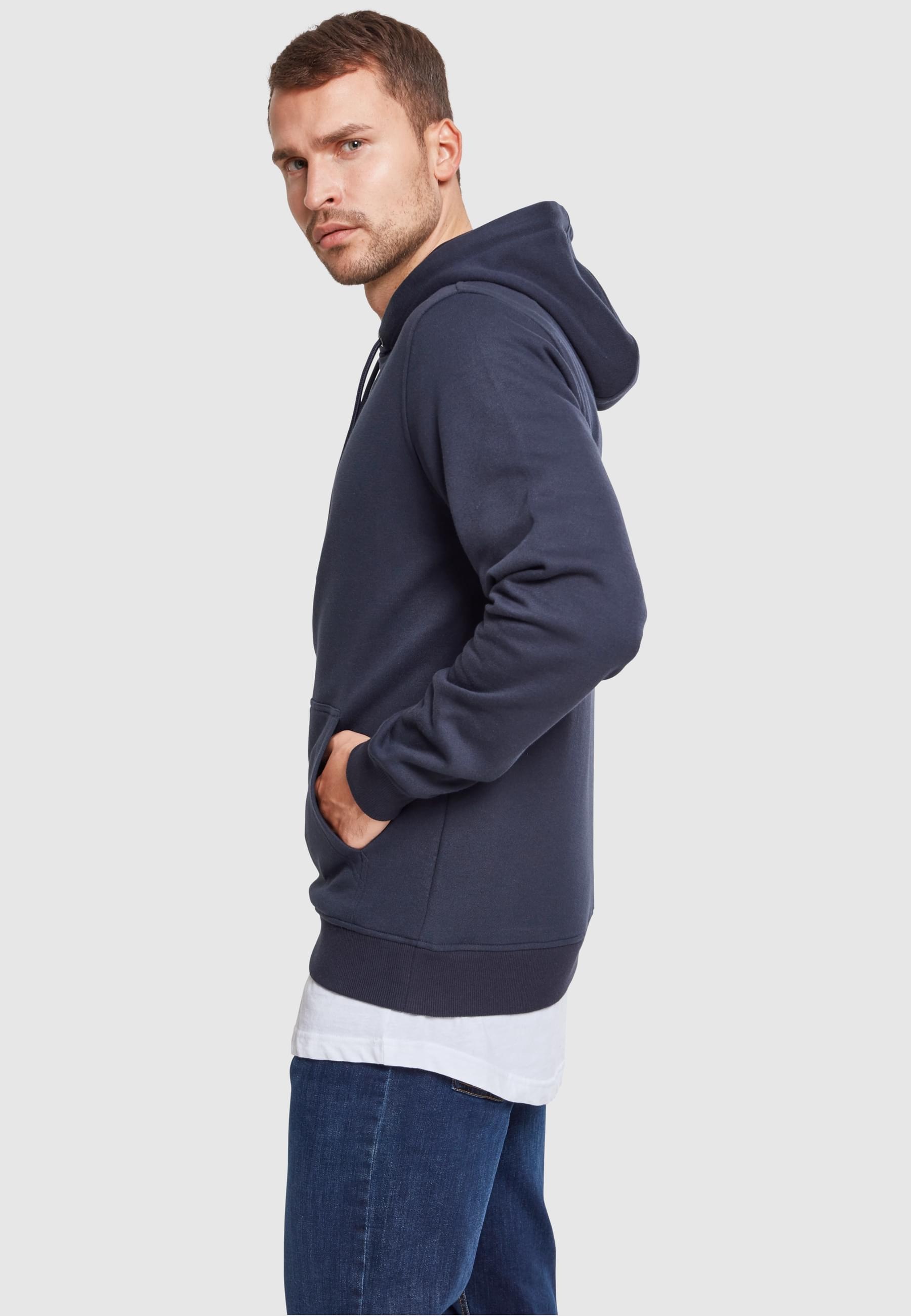 URBAN CLASSICS Sweatshirt »Urban Classics Herren Basic Sweat Hoody«, (1 tlg.)