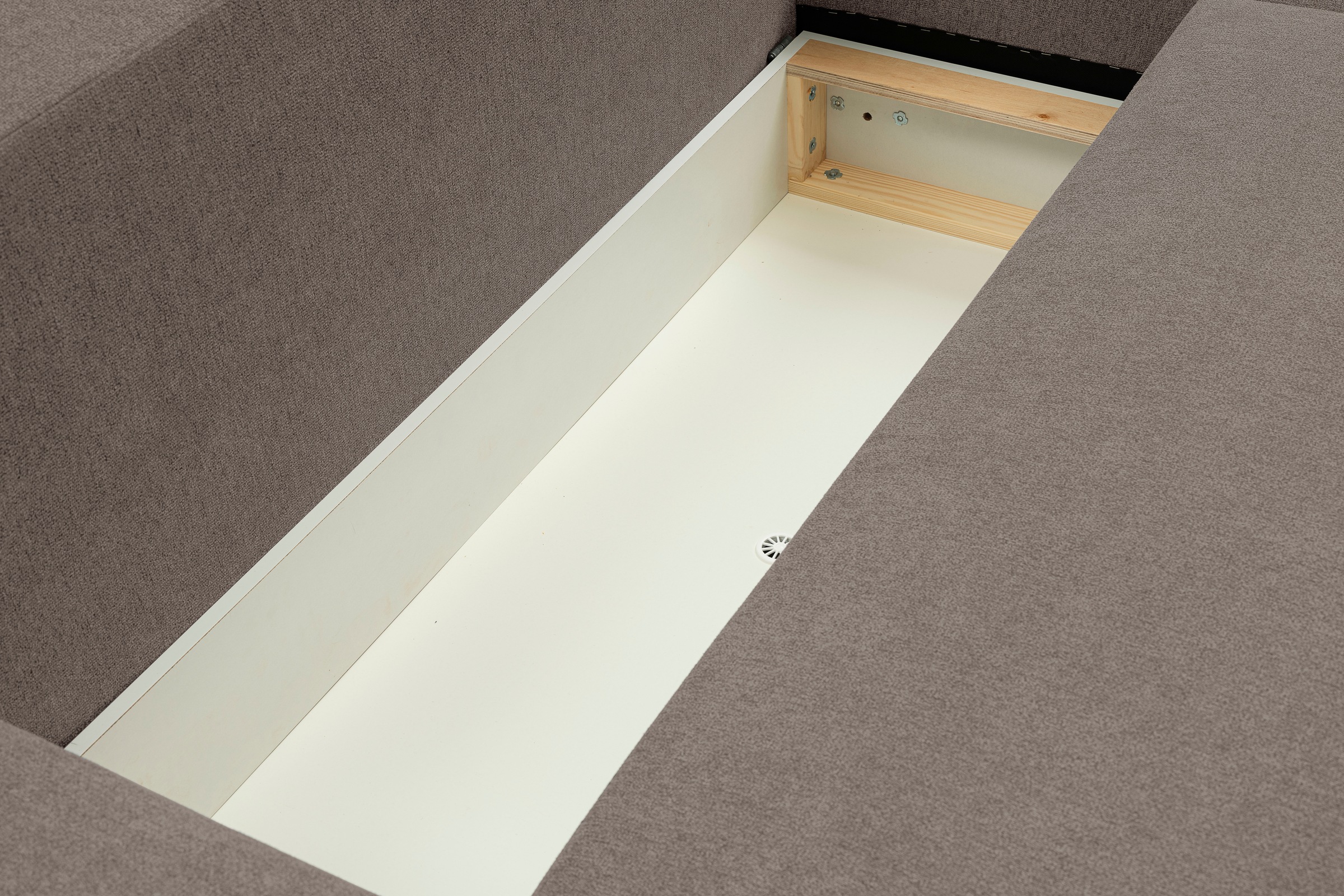 WERK2 Ecksofa »Amsterdam, zeitlos und elegant, Breite 300cm, L-Form«, Design Ecksofa mit hohem Komfort, Schlaffunktion & Bettkasten