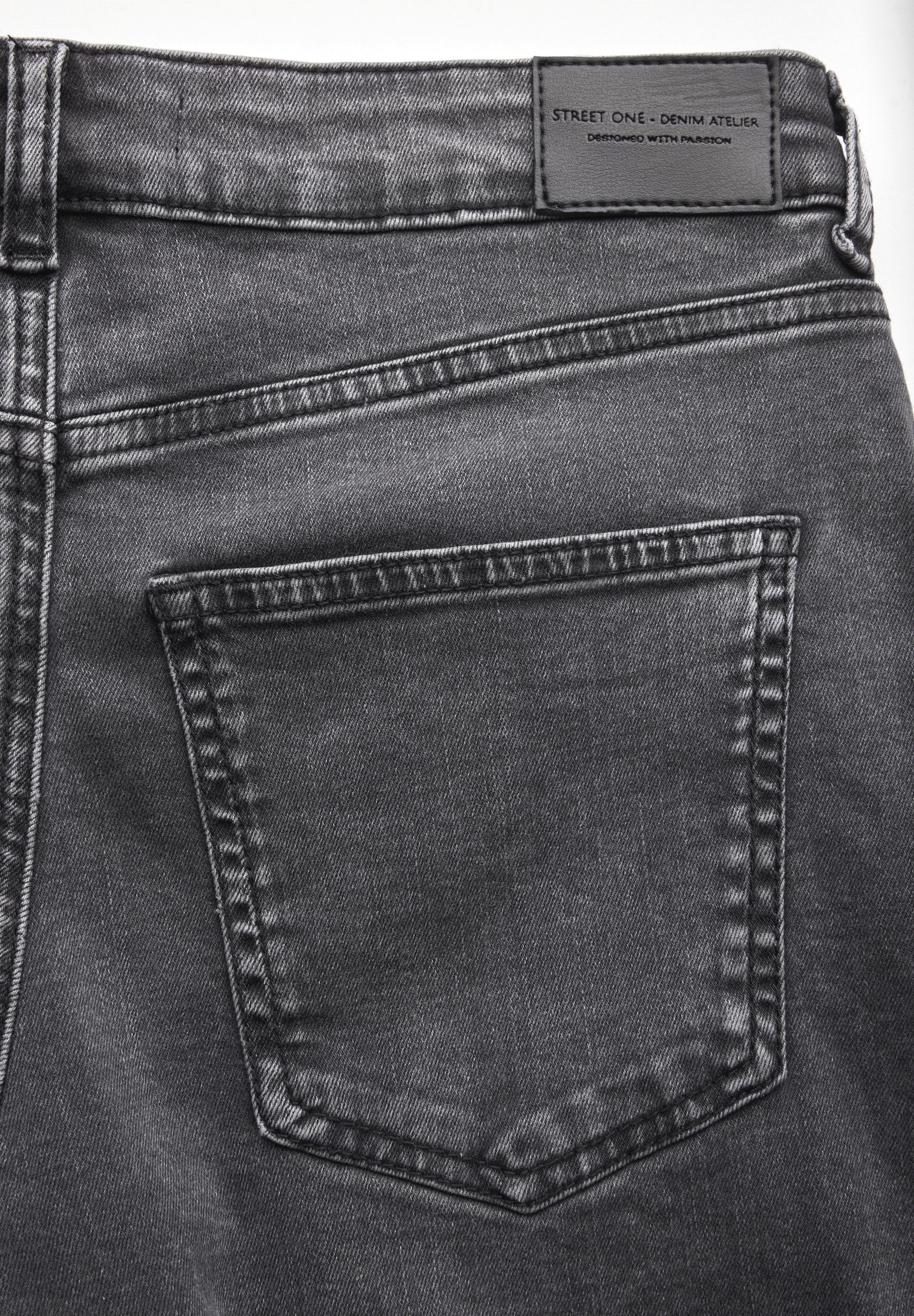 STREET ONE Straight-Jeans, Middle Waist