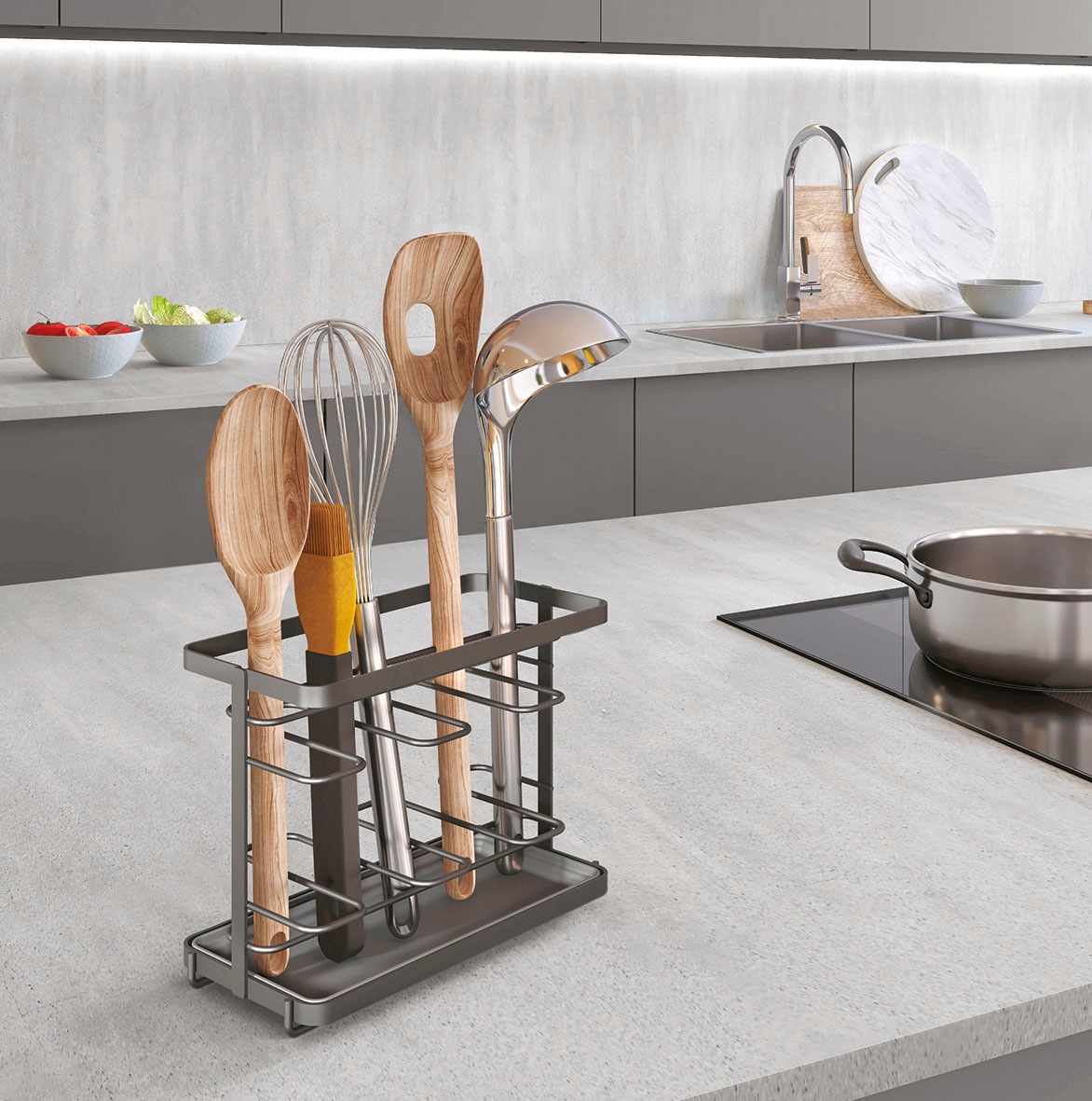 Metaltex Küchenorganizer-Set mit exklusiver Metaltex ThermoTouch Beschichtu günstig online kaufen