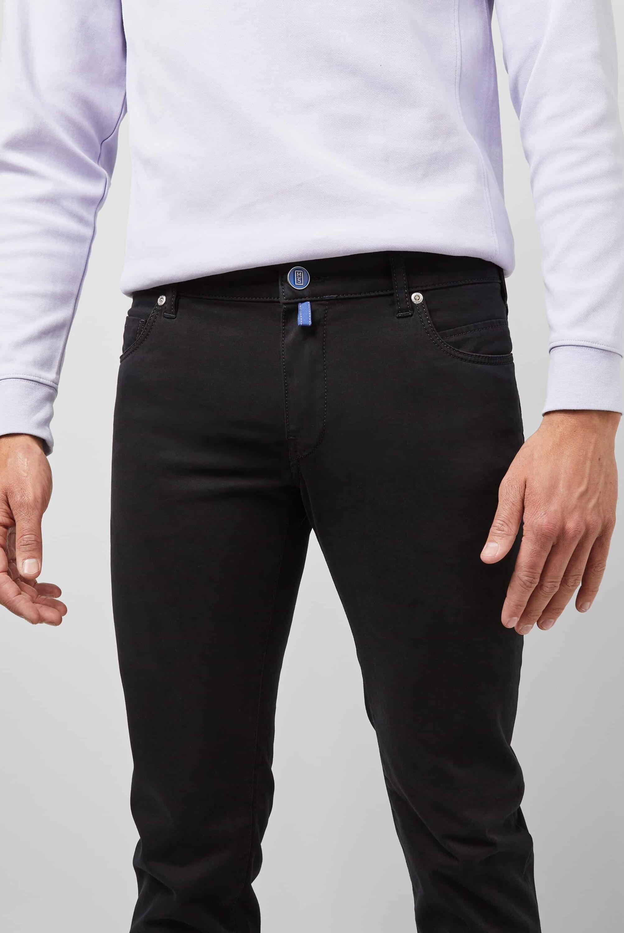 MEYER Chinos »M5 Slim«, mit Stretch-Dehnbund