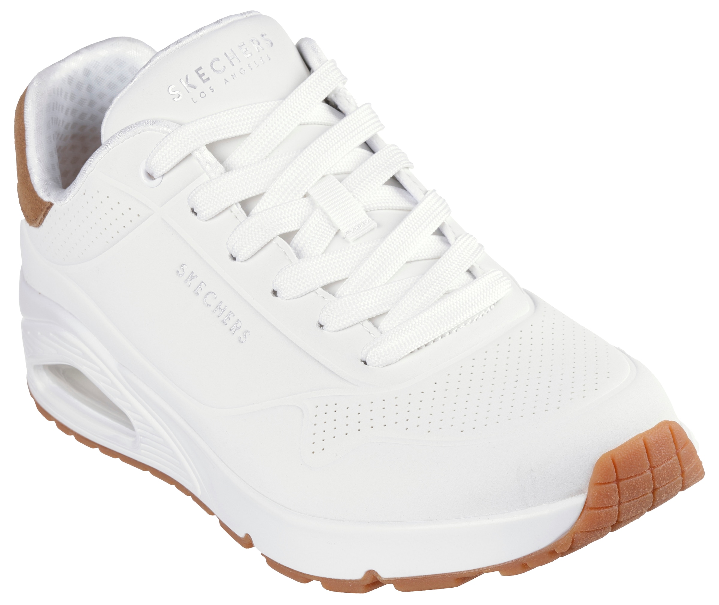 Skechers "UNO-SUITED ON AIR" Freizeitschuh, Halbschuh, Schnürschuh mit modischer Keilsohle