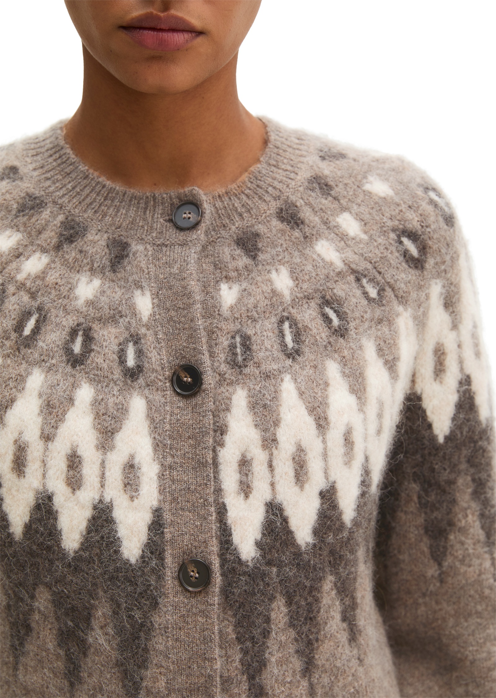 Marc O'Polo Cardigan »aus kuscheligem Wolle-Alpakawolle-Mix«