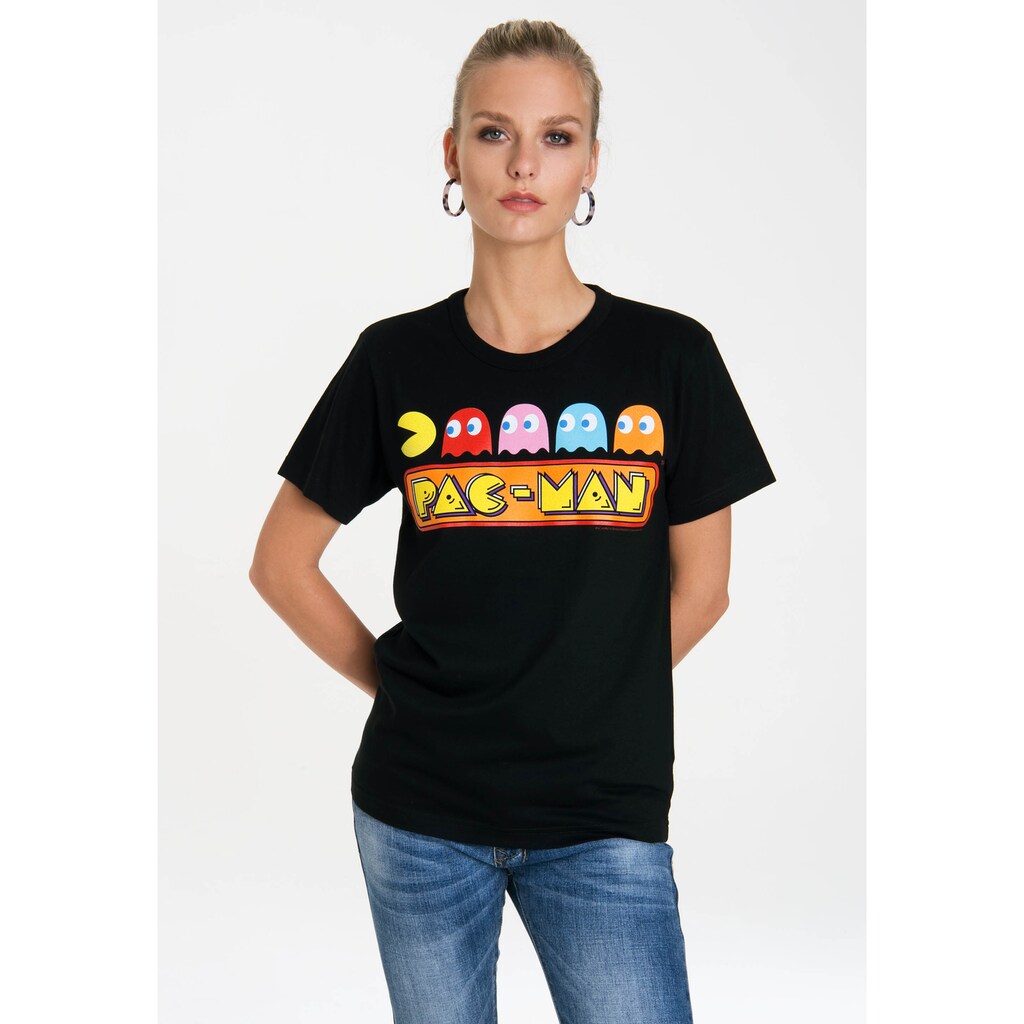 LOGOSHIRT T-Shirt »Pac-Man«, mit lizenziertem Originaldesign