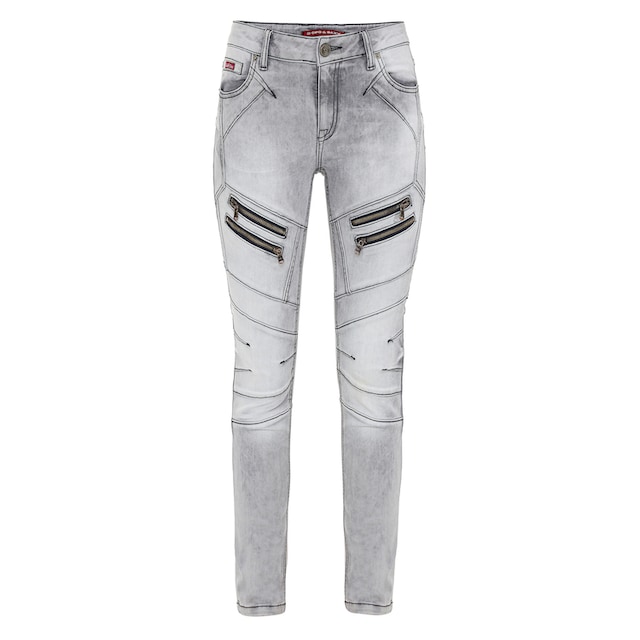 Cipo & Baxx Slim-fit-Jeans, in sommerlichem Look online bestellen | BAUR