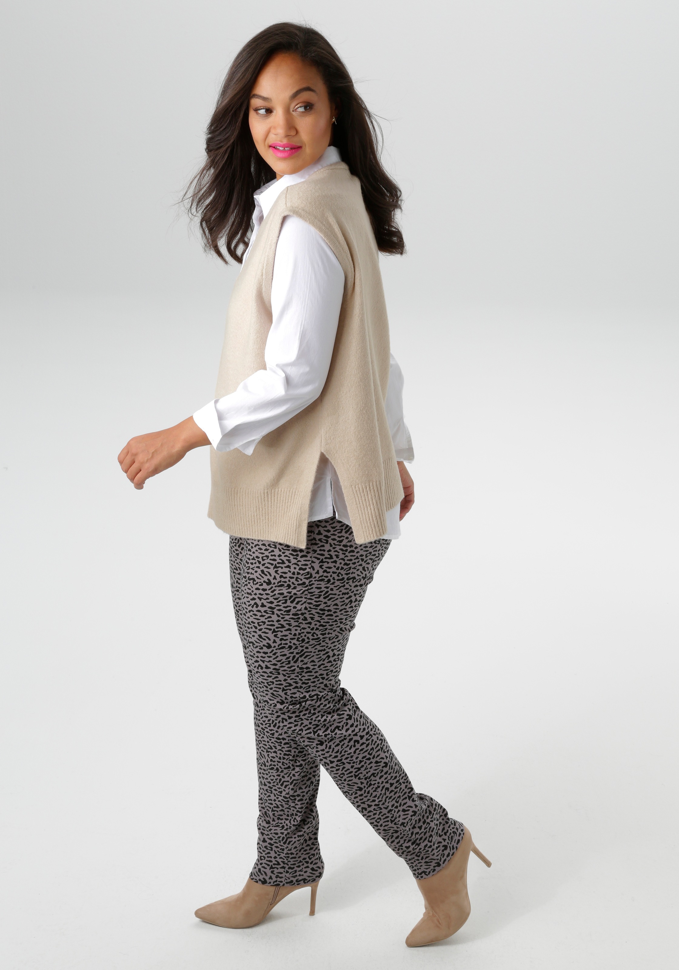 Aniston PLUS Pullunder mit V-Ausschnitt - NEUE KOLLEKTION günstig online kaufen