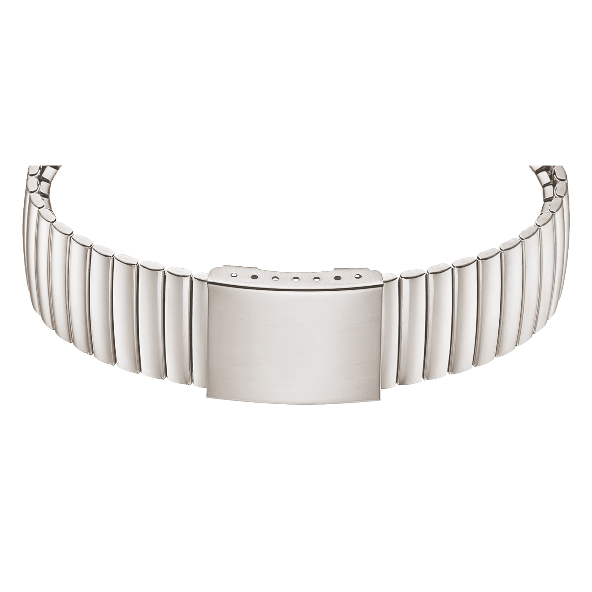 QUALITY TIME Funkuhr Quarzuhr, Armbanduhr, Herrenuhr, Edelstahlarmband, analog, digital