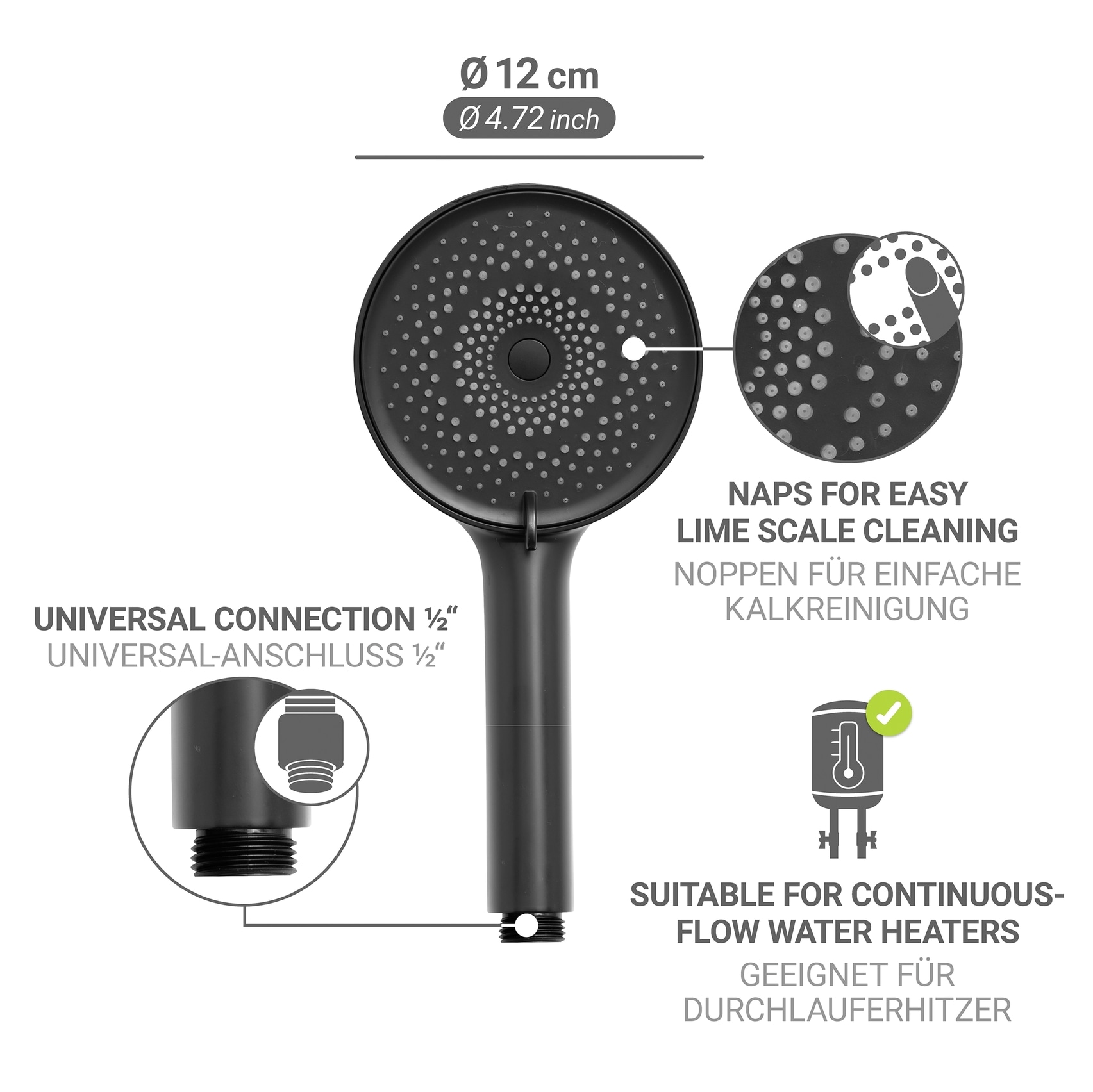 WENKO Handbrause »Softwater«