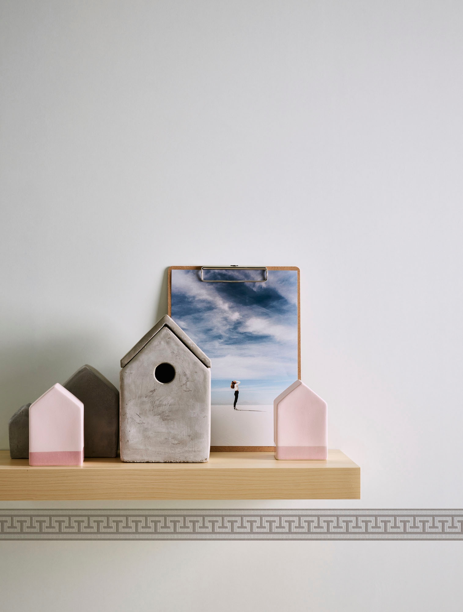 A.S. Création Bordüre »Only Borders 11« gemustert | geometrisch | grafisch leicht strukturiert Tapete Bordüre Mäander Bordüre Metallic Borte Wohnzimmer Design Optik