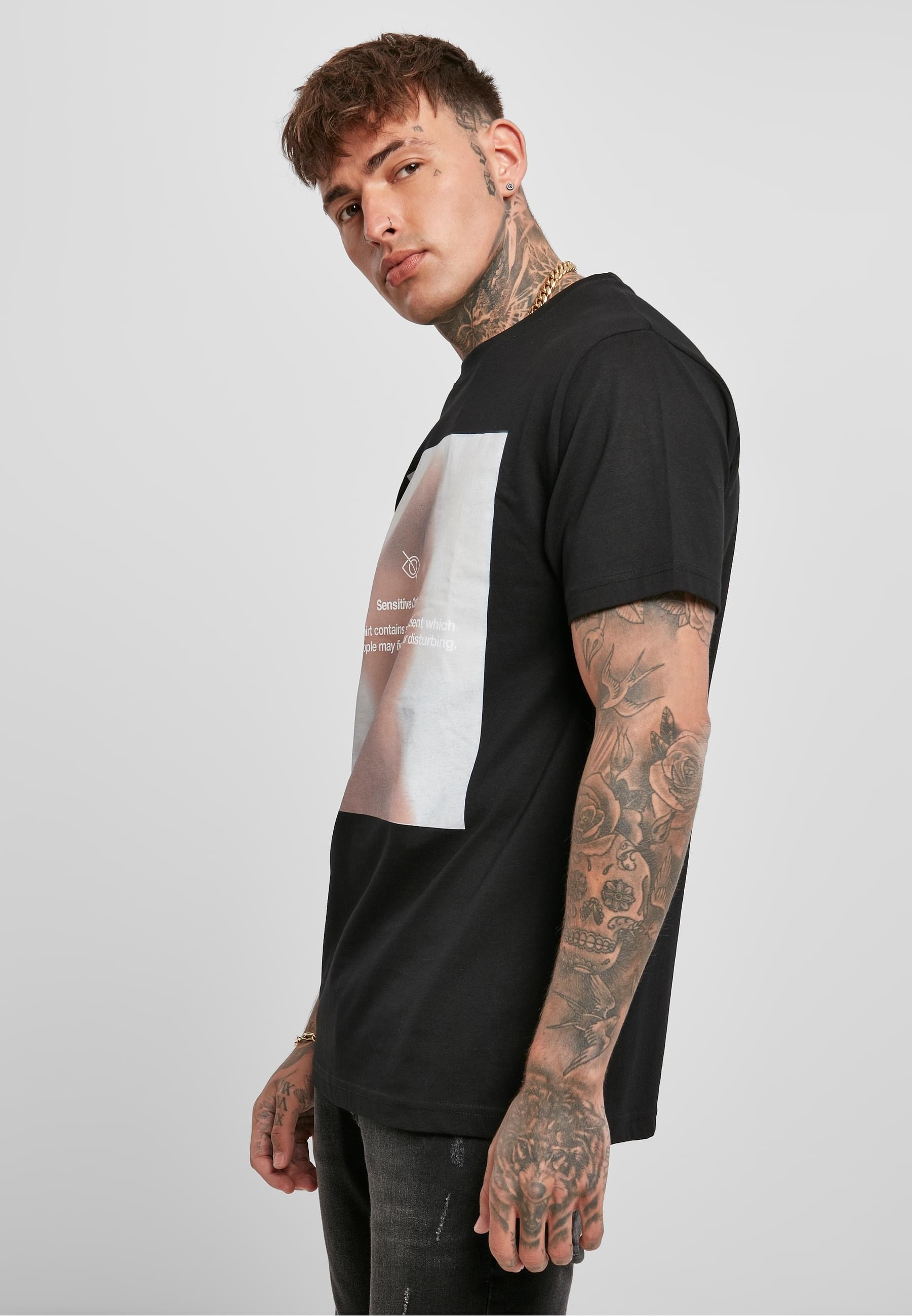 MisterTee T-Shirt »MisterTee Herren Sensitive Content Tee« 1 Stk. tlg.