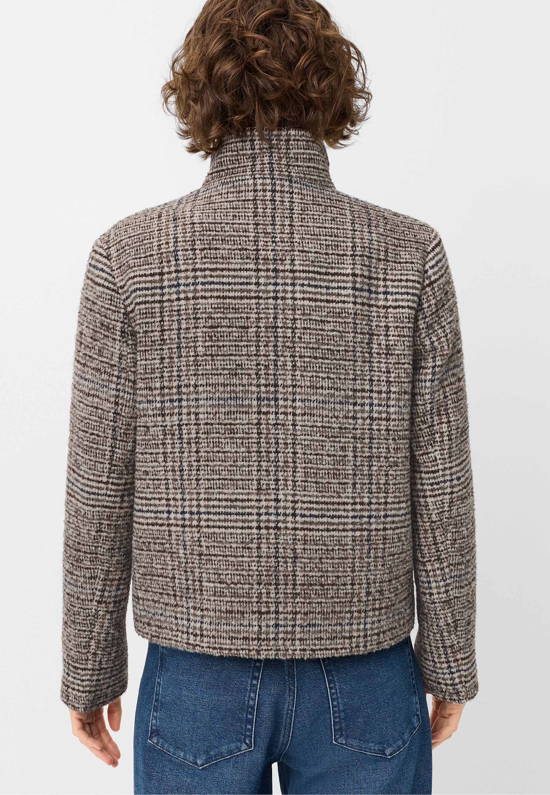 Fuchs Schmitt Wolljacke »Wolljacke« Stehkragen, Regular Fit, Leistentaschen