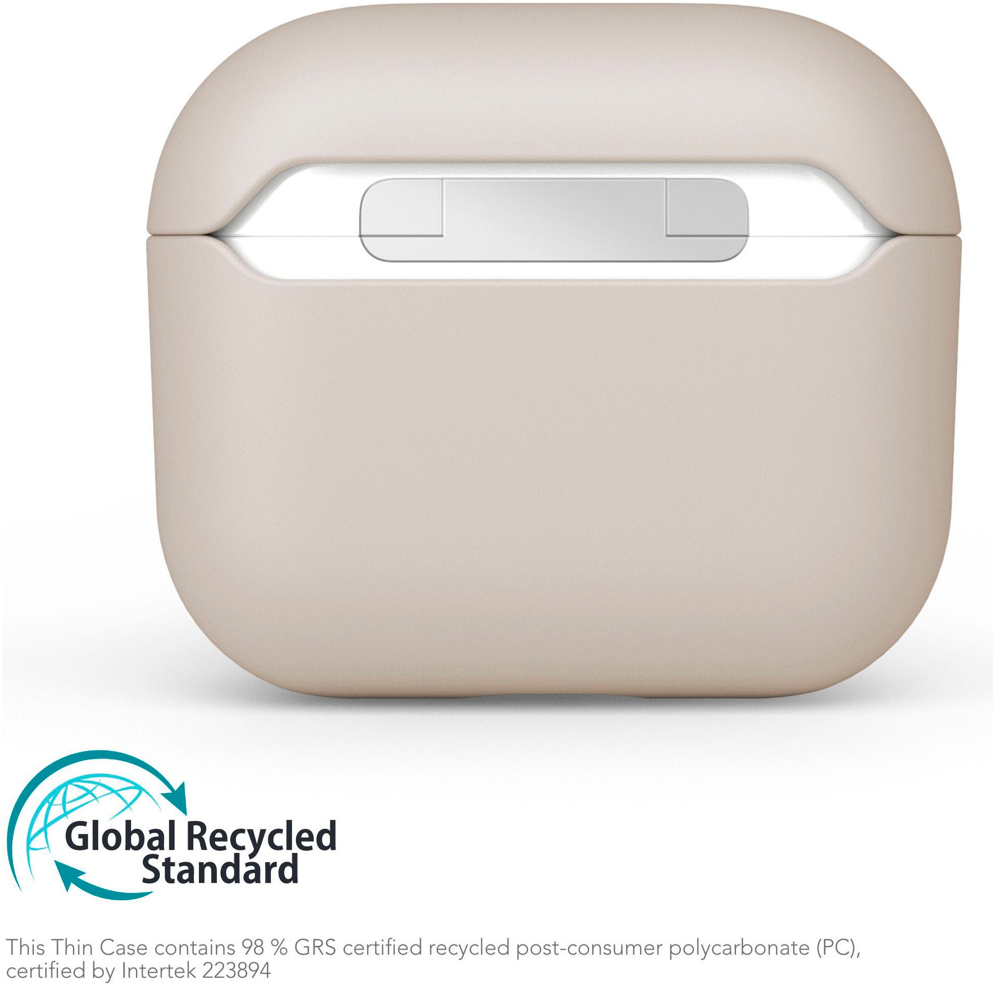 VONMÄHLEN Kopfhörer-Schutzhülle »Thin Case for AirPods 3rd gen., Cream«