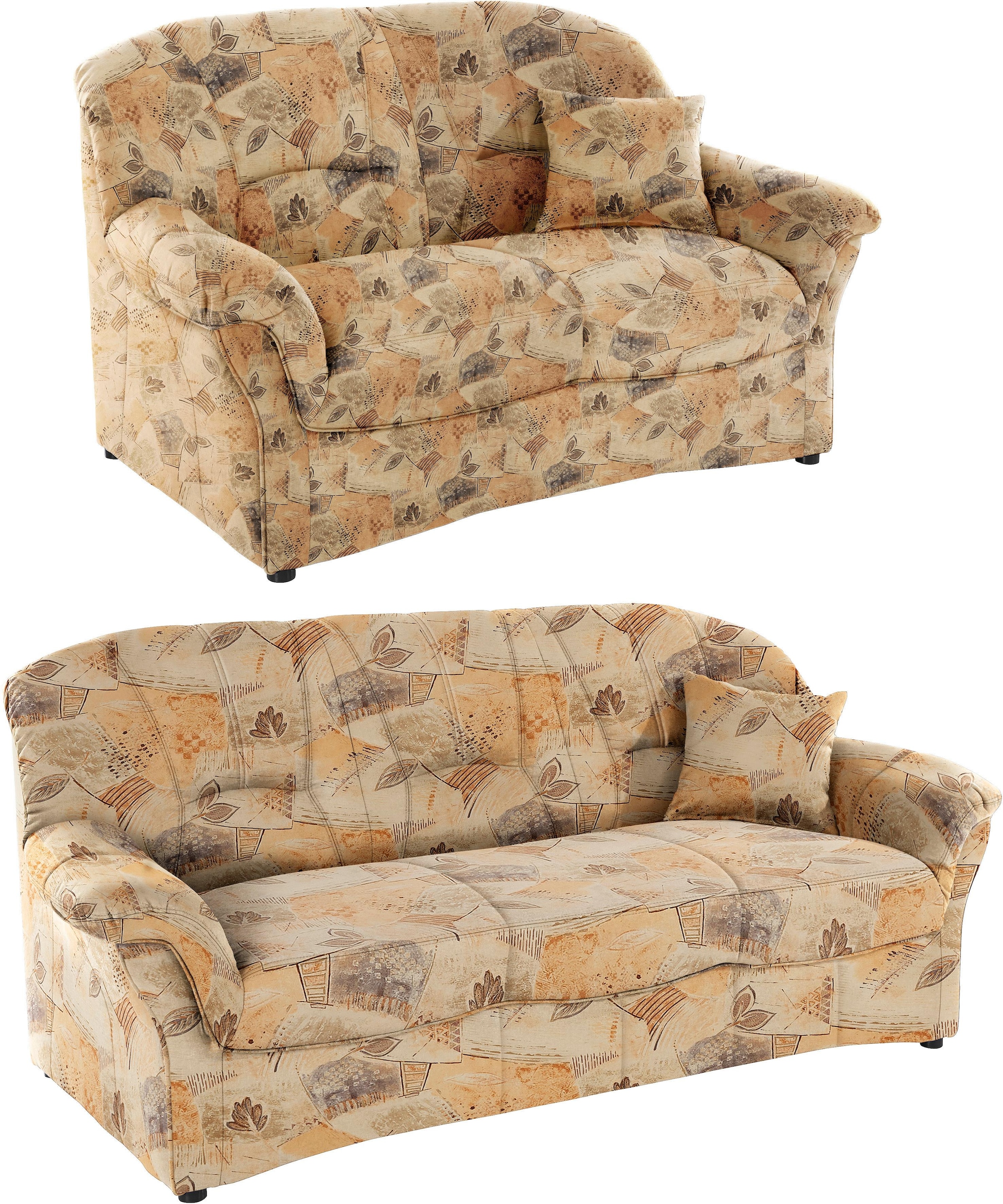 DOMO collection Polstergarnitur "Bahia zeitlos & elegantes Sofa, bequem" Se günstig online kaufen