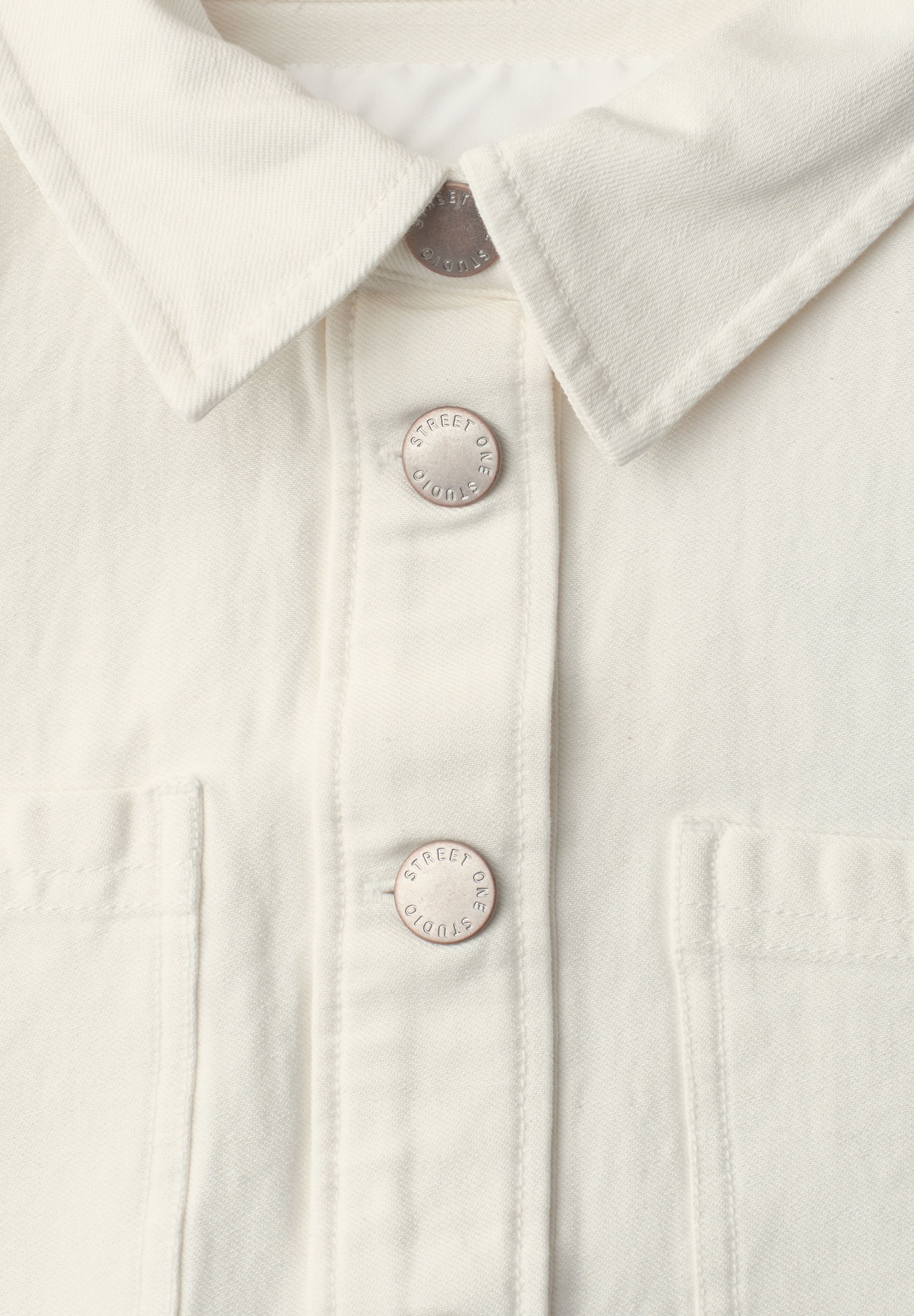 STREET ONE STUDIO Jeansjacke ohne Kapuze im Denim-Style