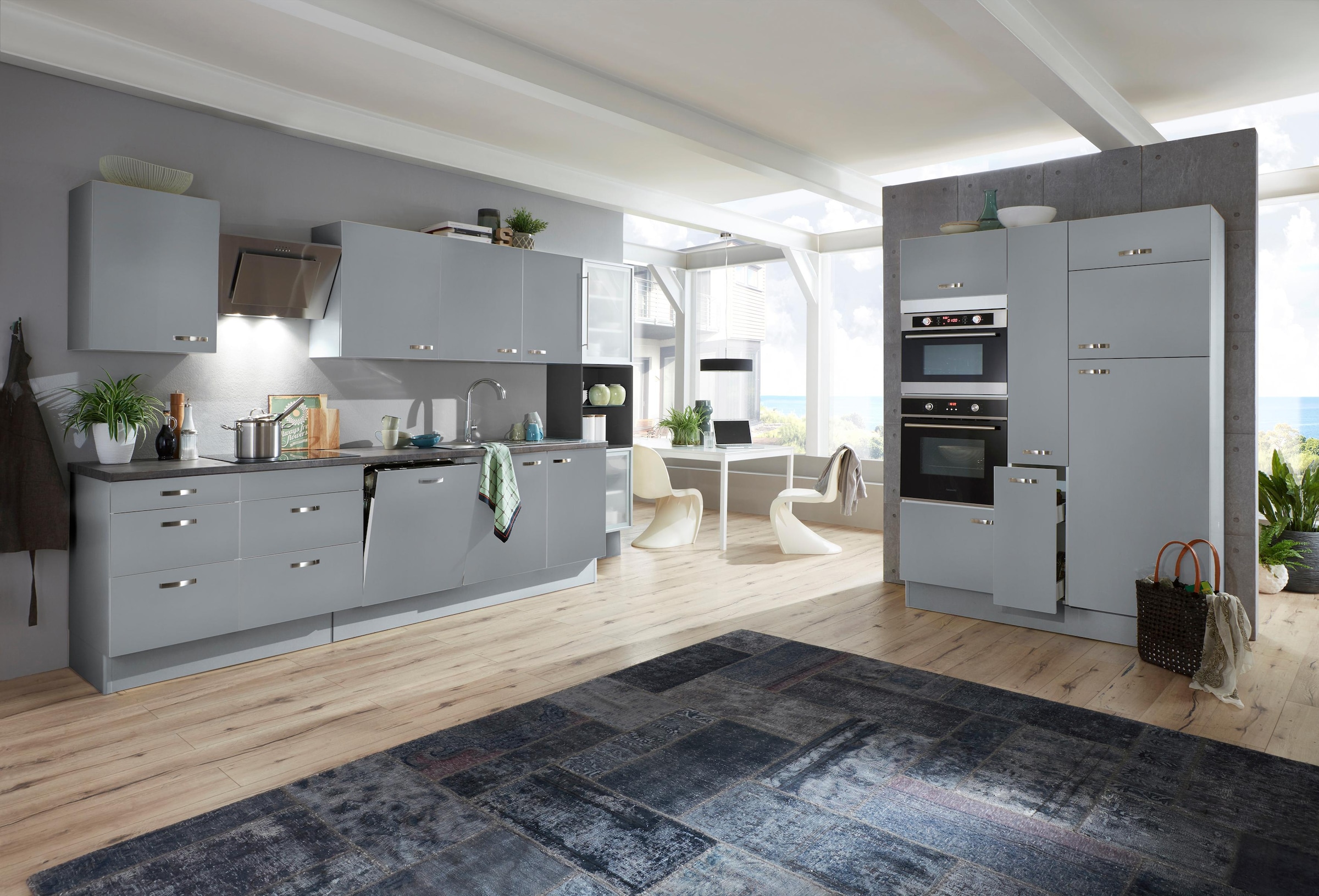 OPTIFIT Küchenzeile »Cara«, mit Vollauszügen und Soft-Close-Funktion, Breite  480 cm bestellen | BAUR