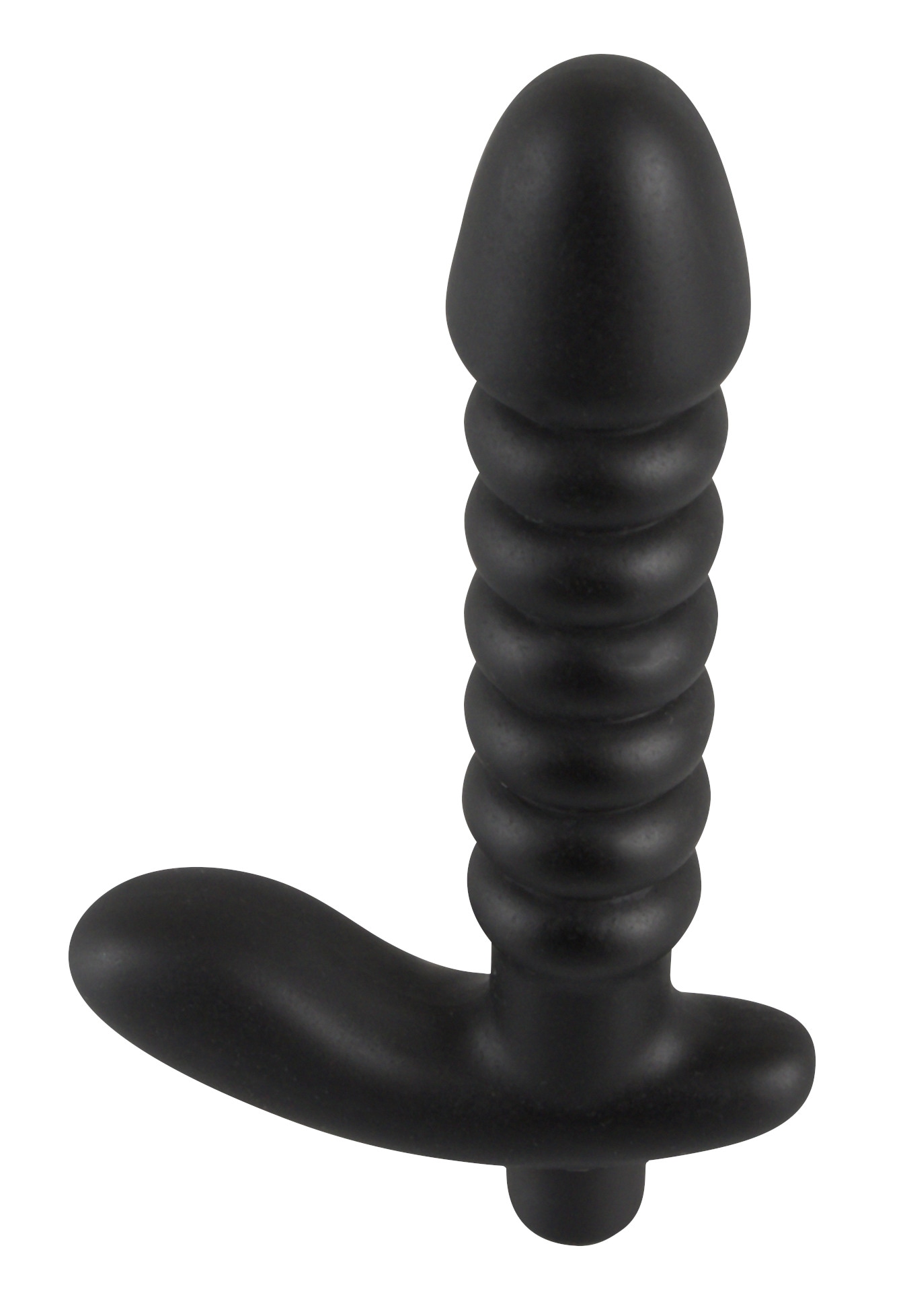 BLACK VELVETS Vibrator »vibrierender Analplug Vibrating plug medium«