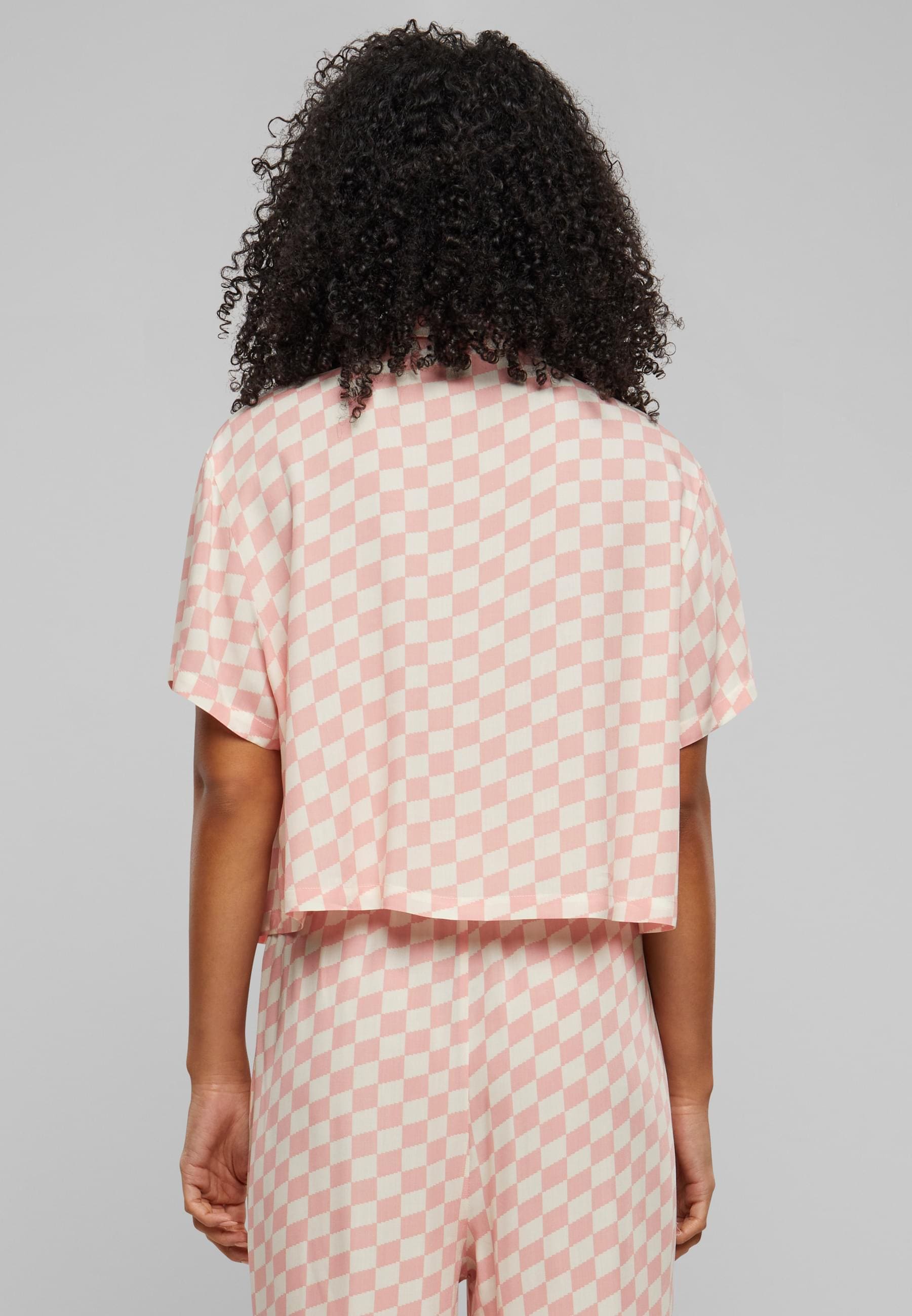 URBAN CLASSICS T-Shirt »Urban Classics Damen Ladies Resort Shirt«, (1 tlg.)
