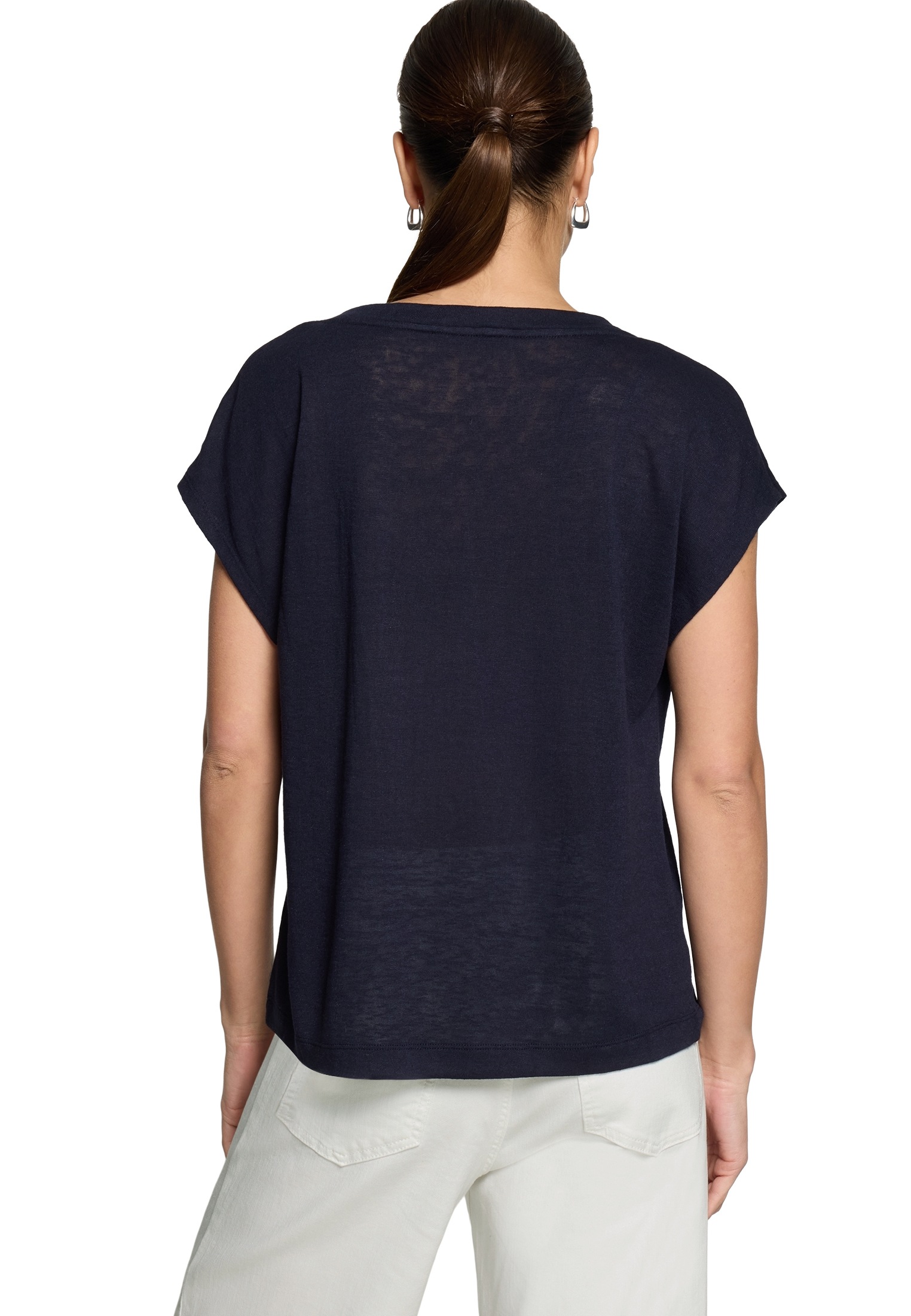 Zero T-Shirt »Damen mit V-Ausschnitt« 1 Material