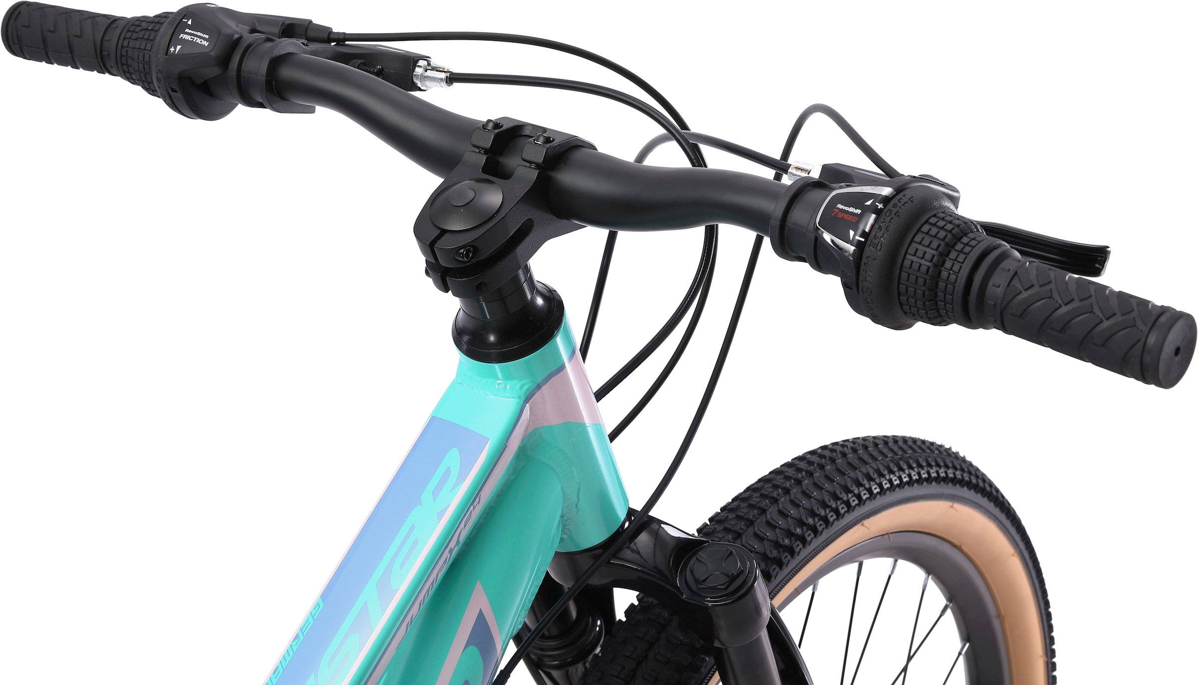 Bikestar Jugendfahrrad, 21 Gang, Shimano, RD-TY21 Schaltwerk, Kettenschaltung