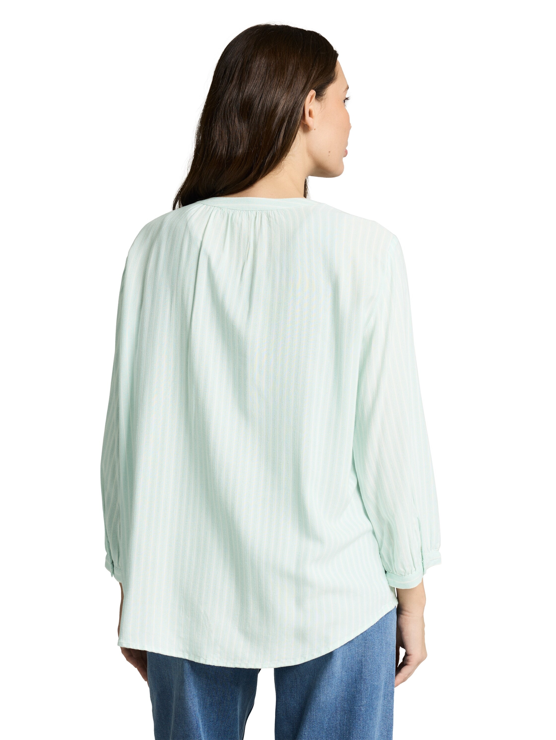 TOM TAILOR Klassische Bluse »Regular« mit Streifen Muster