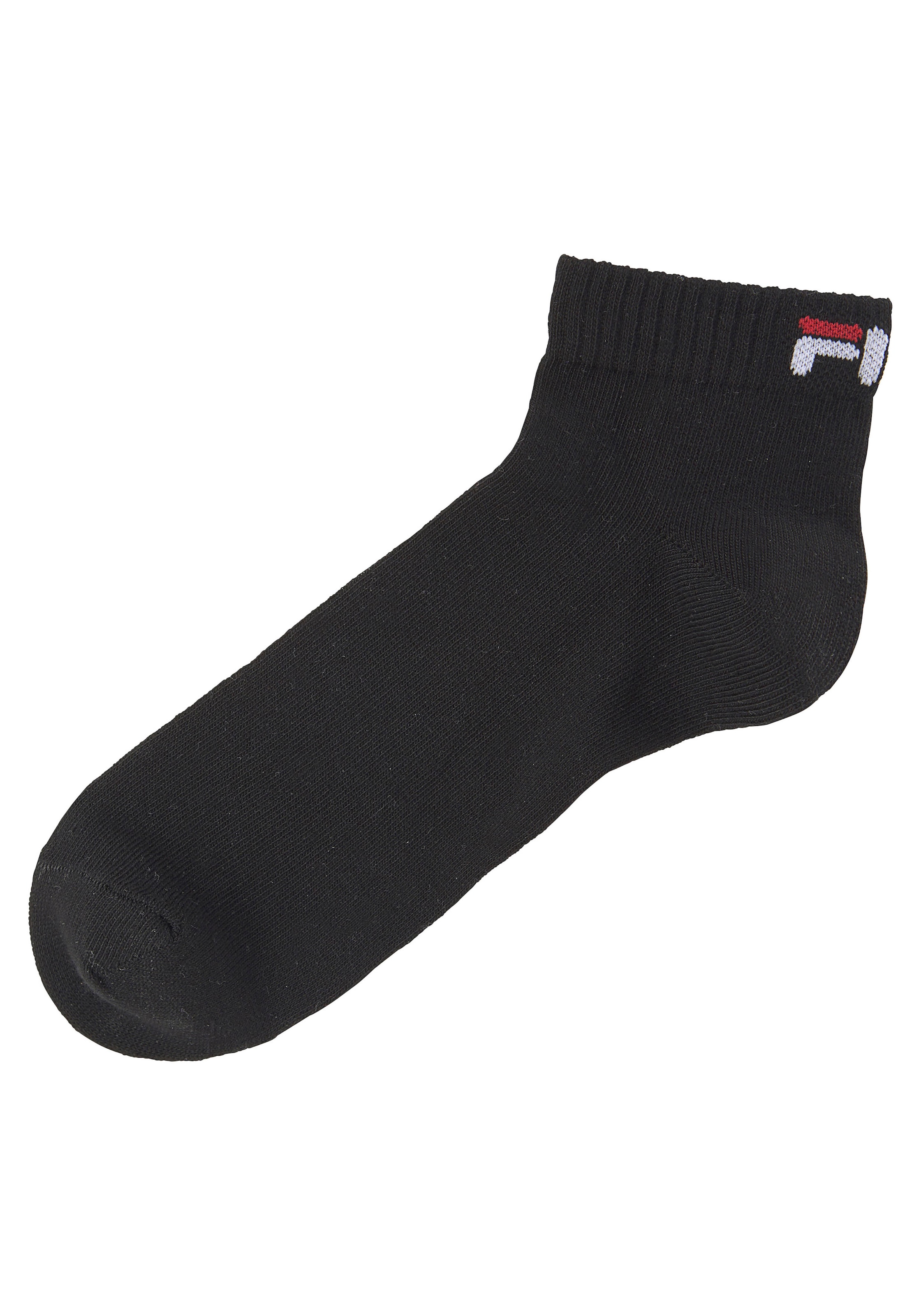 Fila Kurzsocken, (6 Paar), mit eingestricktem Logo