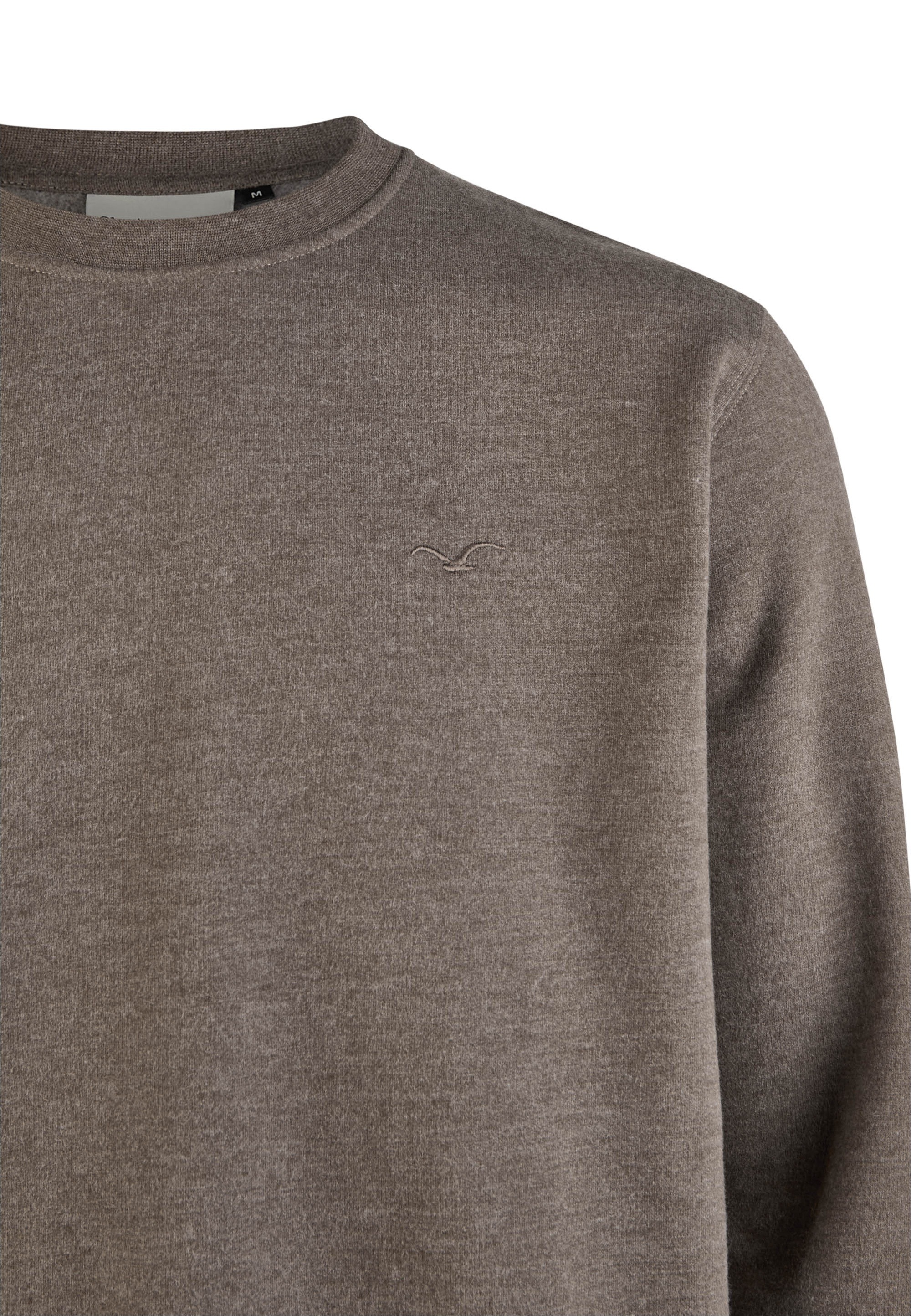 Cleptomanicx Sweatshirt »Ligull«, mit kleiner Möwen-Stickerei
