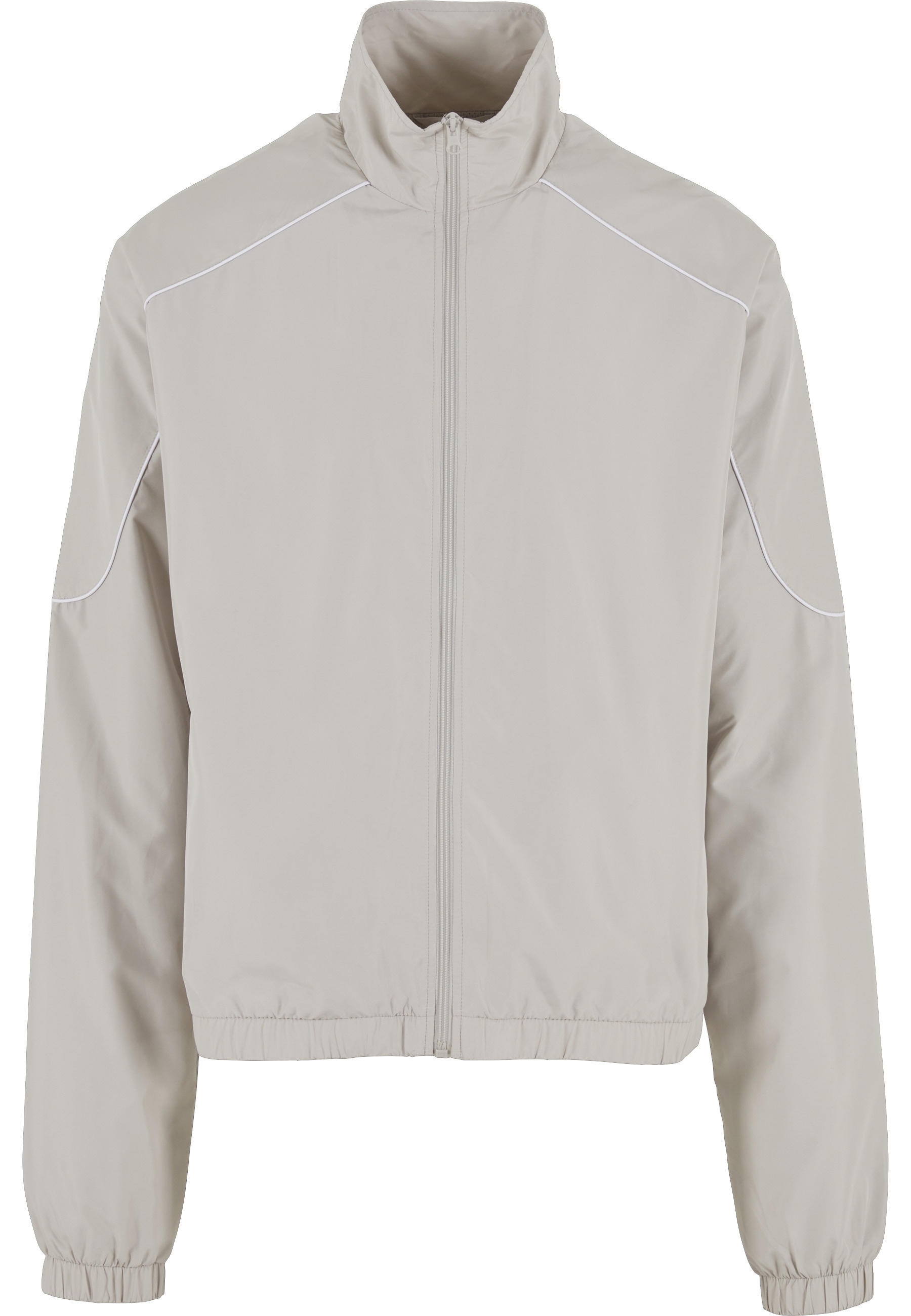 URBAN CLASSICS Trainingsjacke »Urban Classics Piped Panel Trackjacket« 1 Stk. tlg. ohne Kapuze