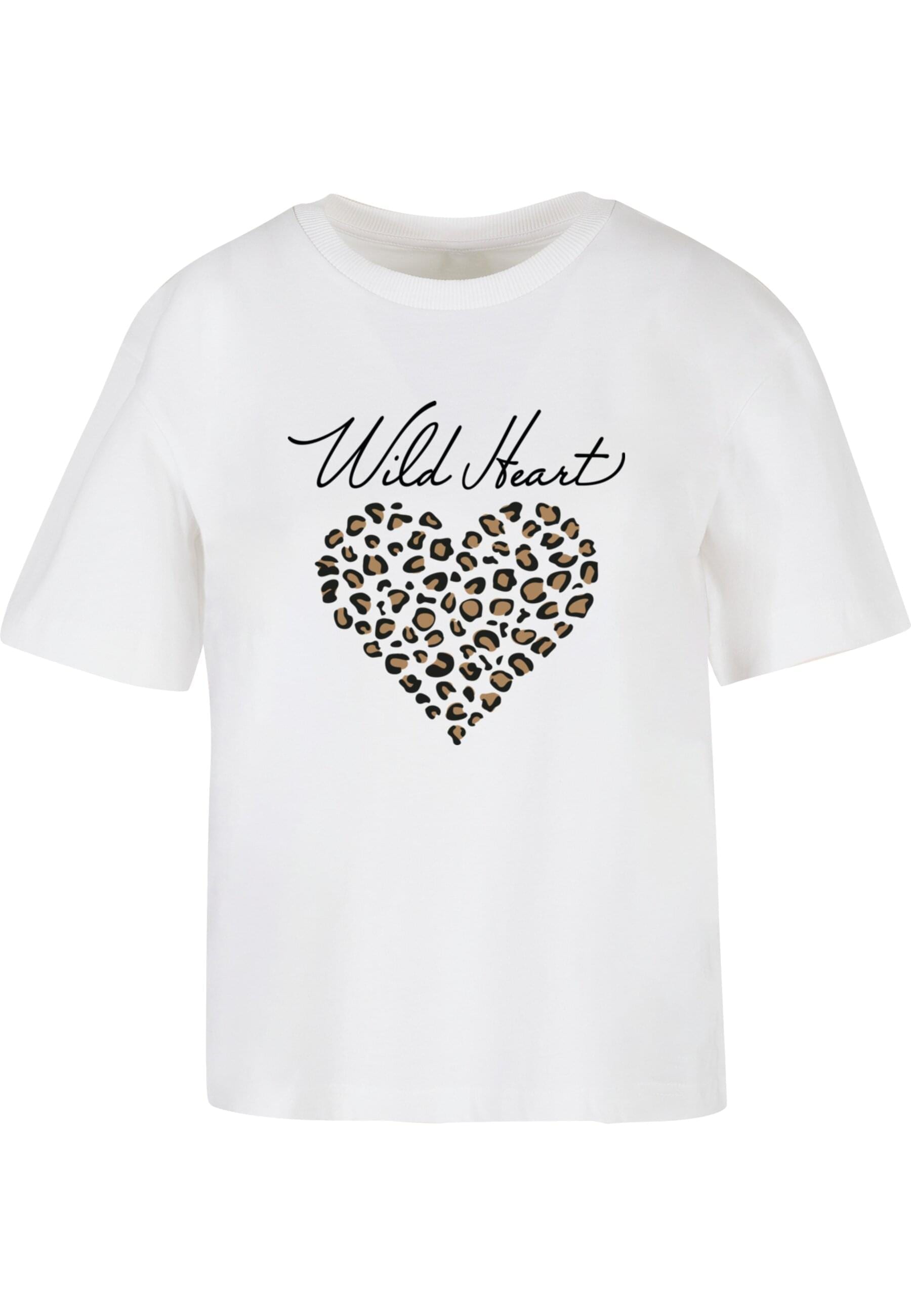 Miss Tee T-Shirt "Miss Tee Wild Heart Leo Tee" 1 Stk. tlg. günstig online kaufen