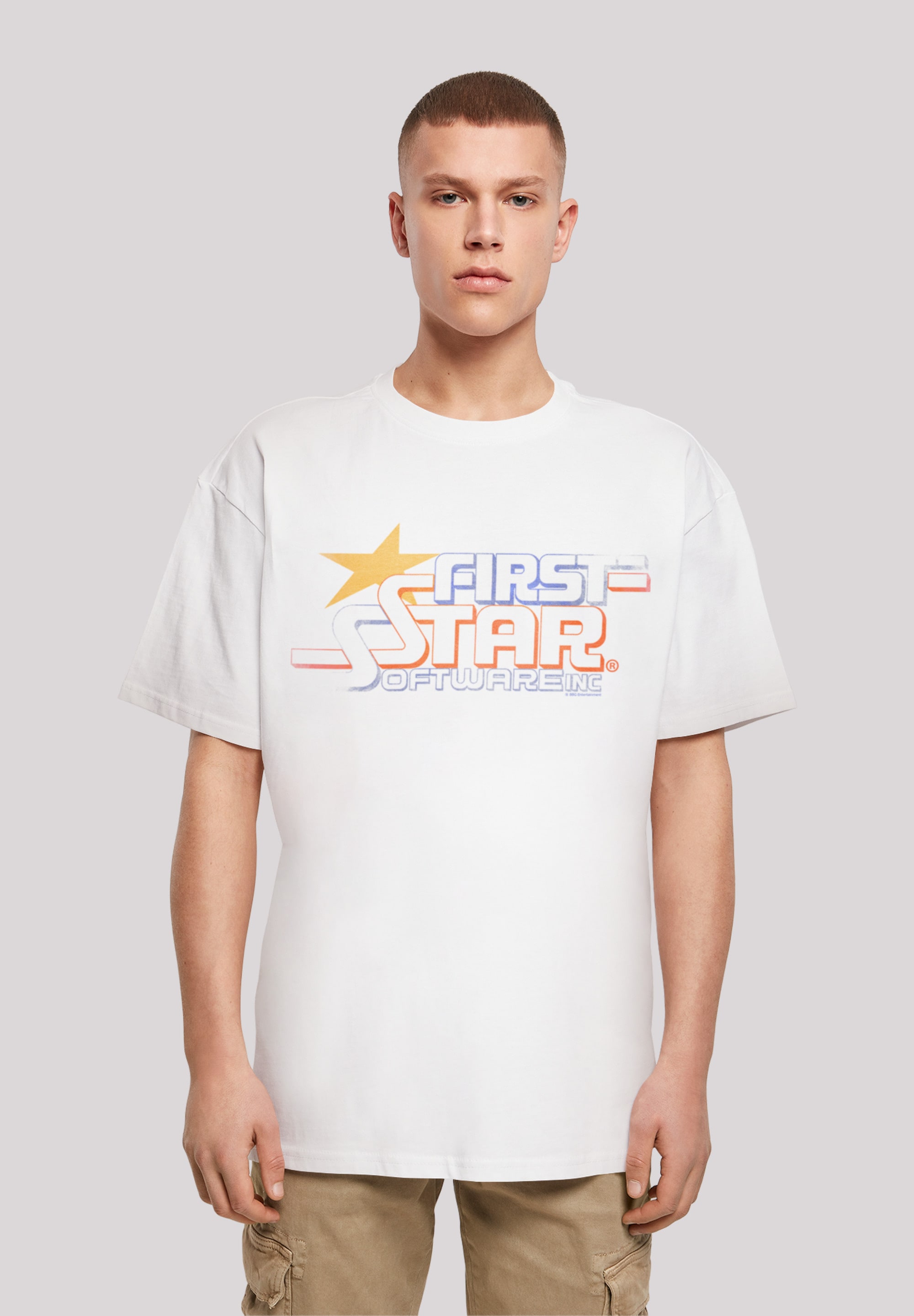 T-Shirt »FIRSTSTAR Inc Retro Gaming SEVENSQUARED«, Print